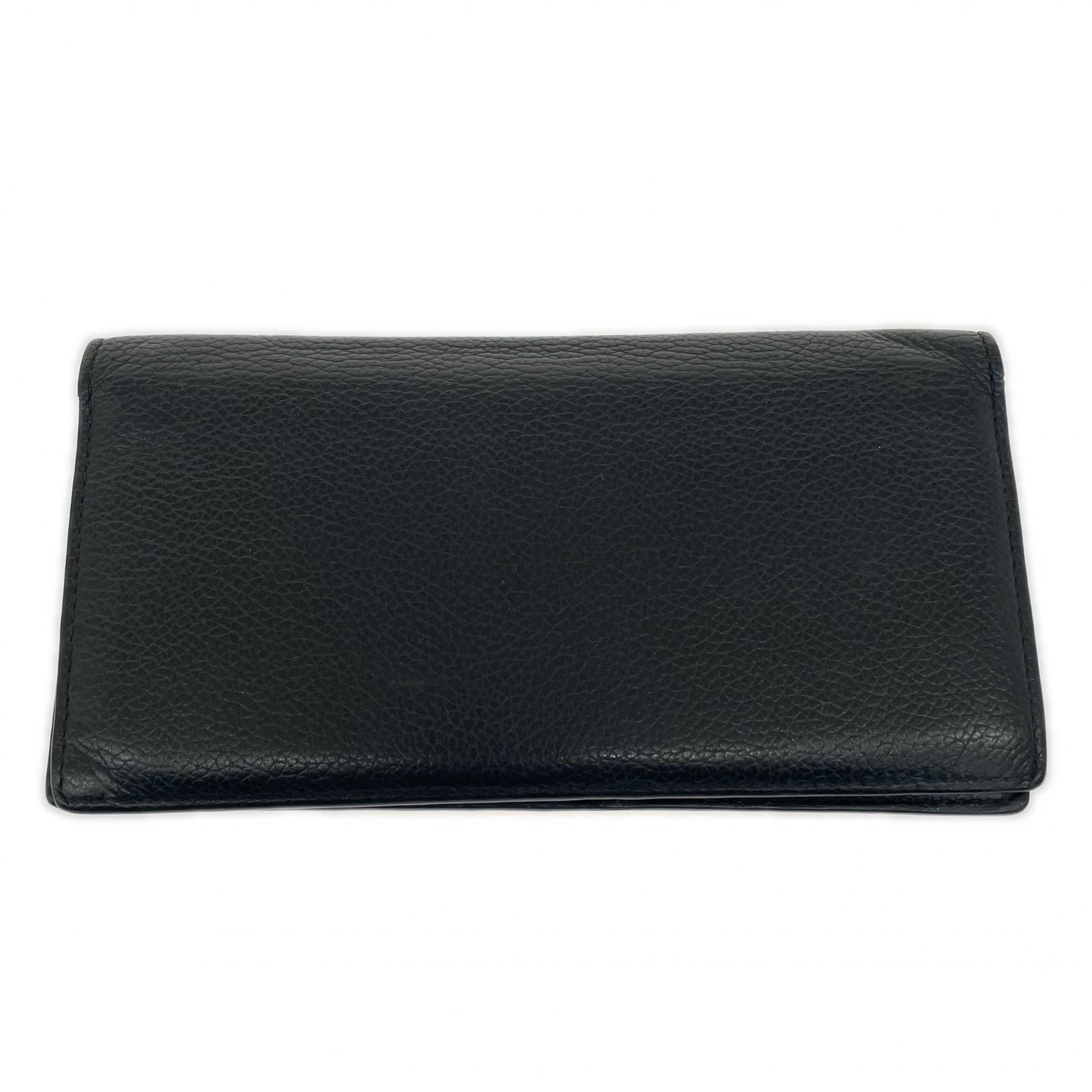 Balenciaga 2つ折り長財布 黒 594692