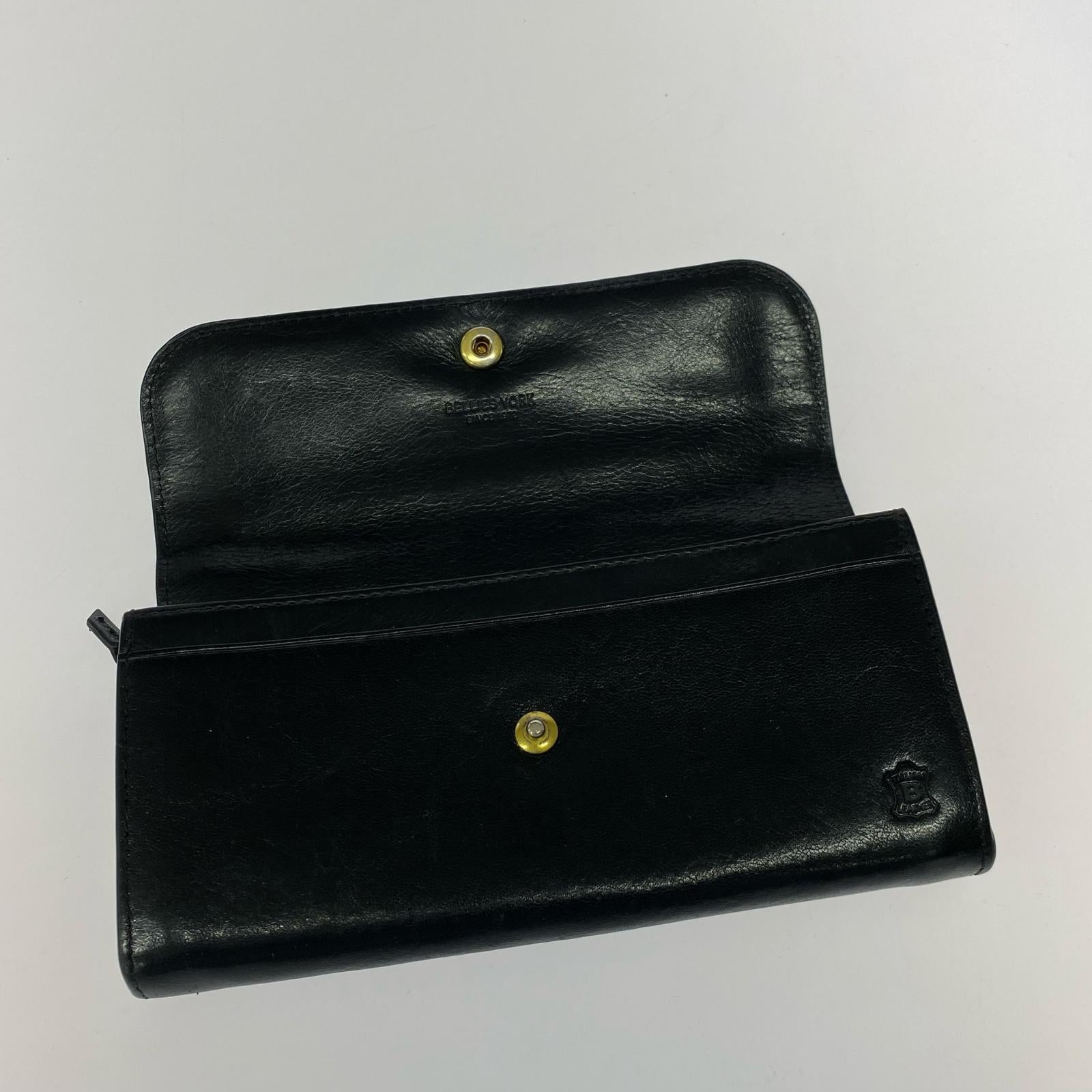 長財布 BELLIES YORK ブラック