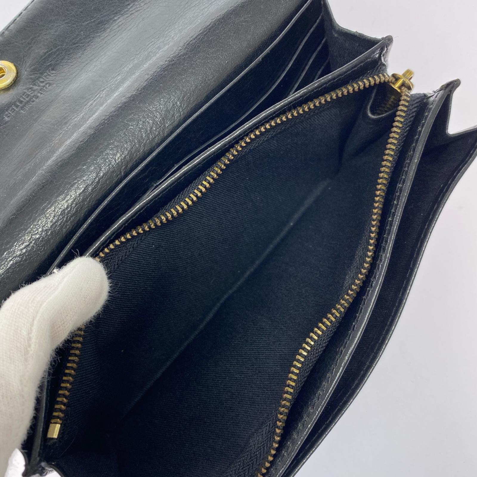 長財布 BELLIES YORK ブラック