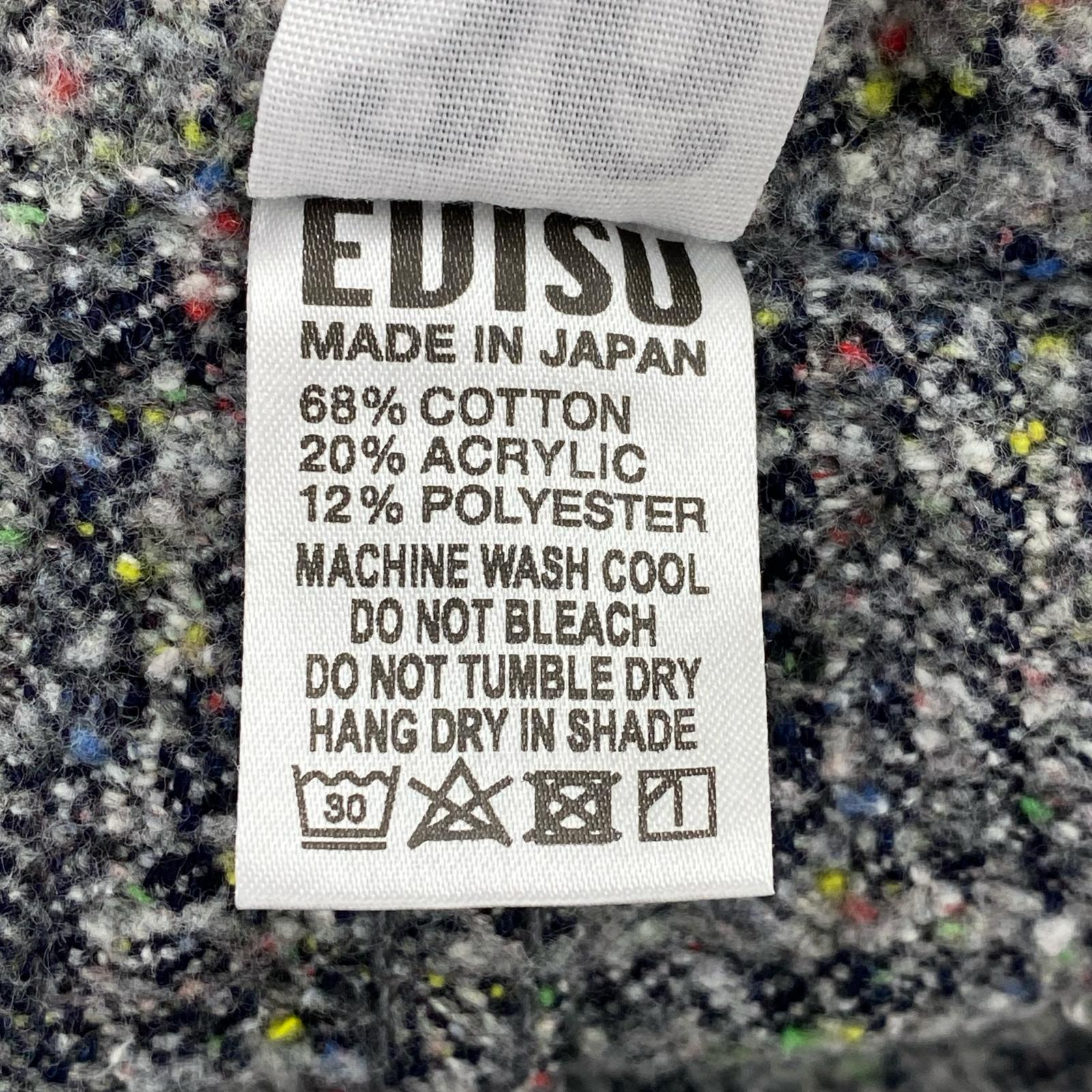 オーバーオール EVISU Tweed ネップツイードオーバーオール 36 GRY 36