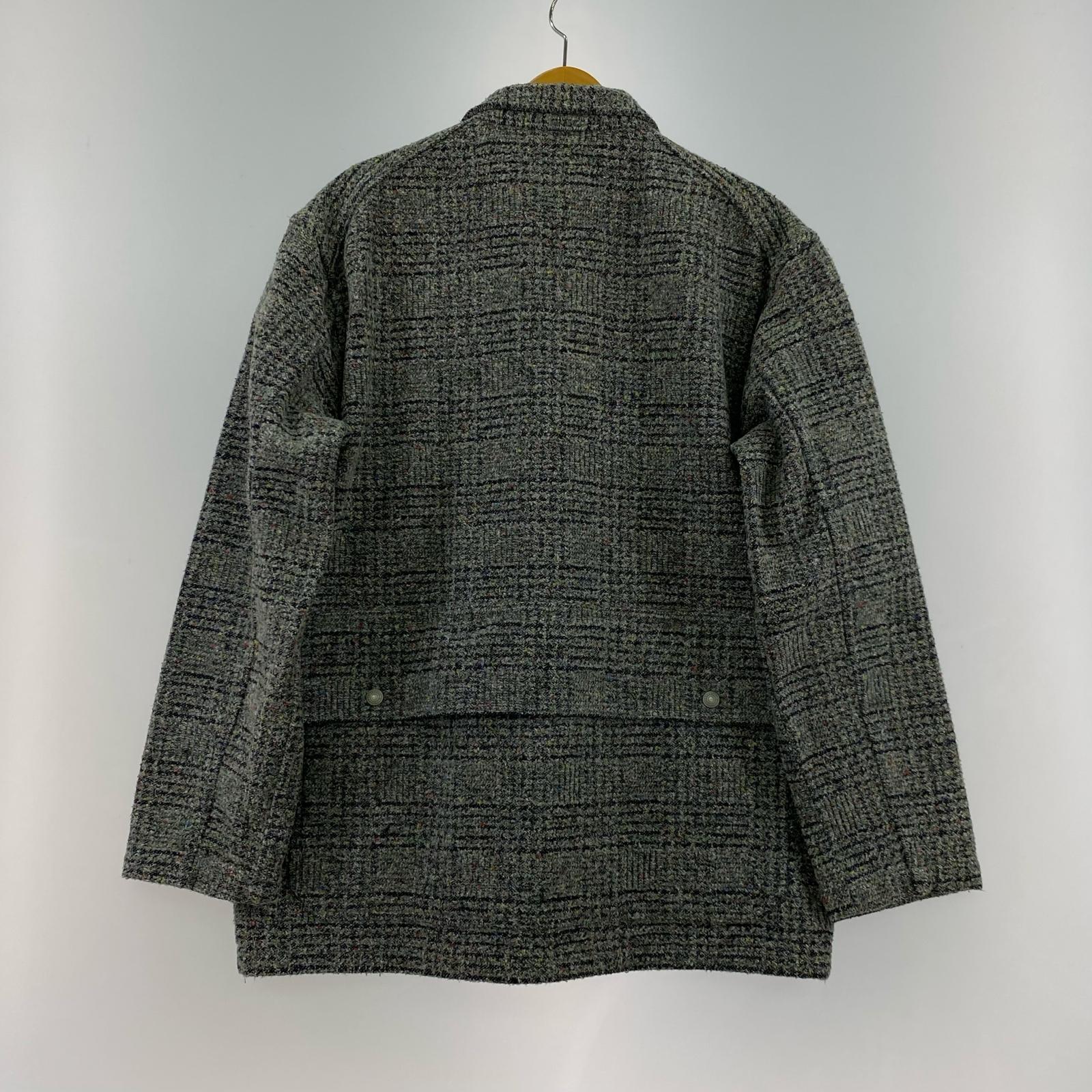 ジャケット EVISU Tweed ネップツイードカバーオール 42 GRY 42