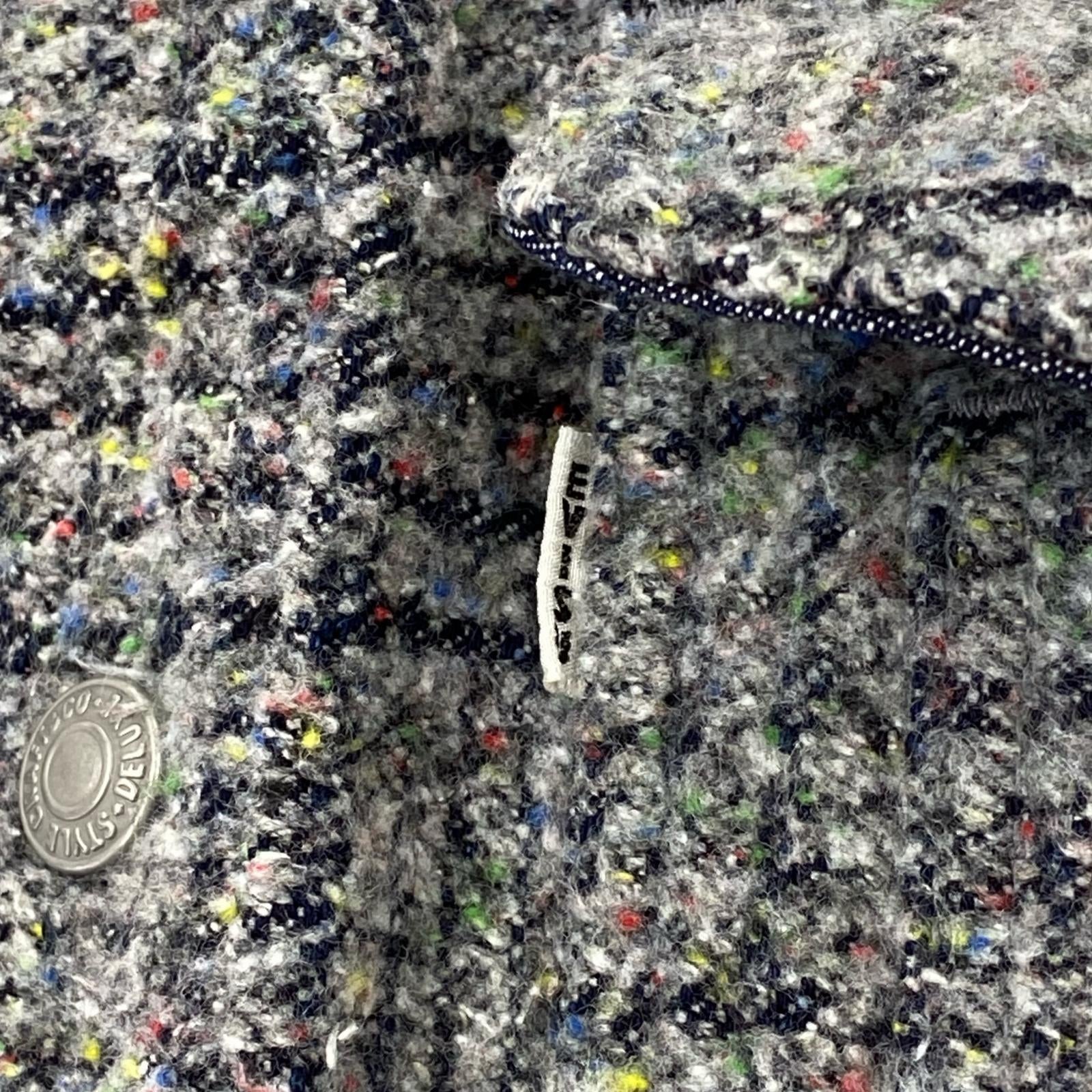 ジャケット EVISU Tweed ネップツイードカバーオール 42 GRY 42
