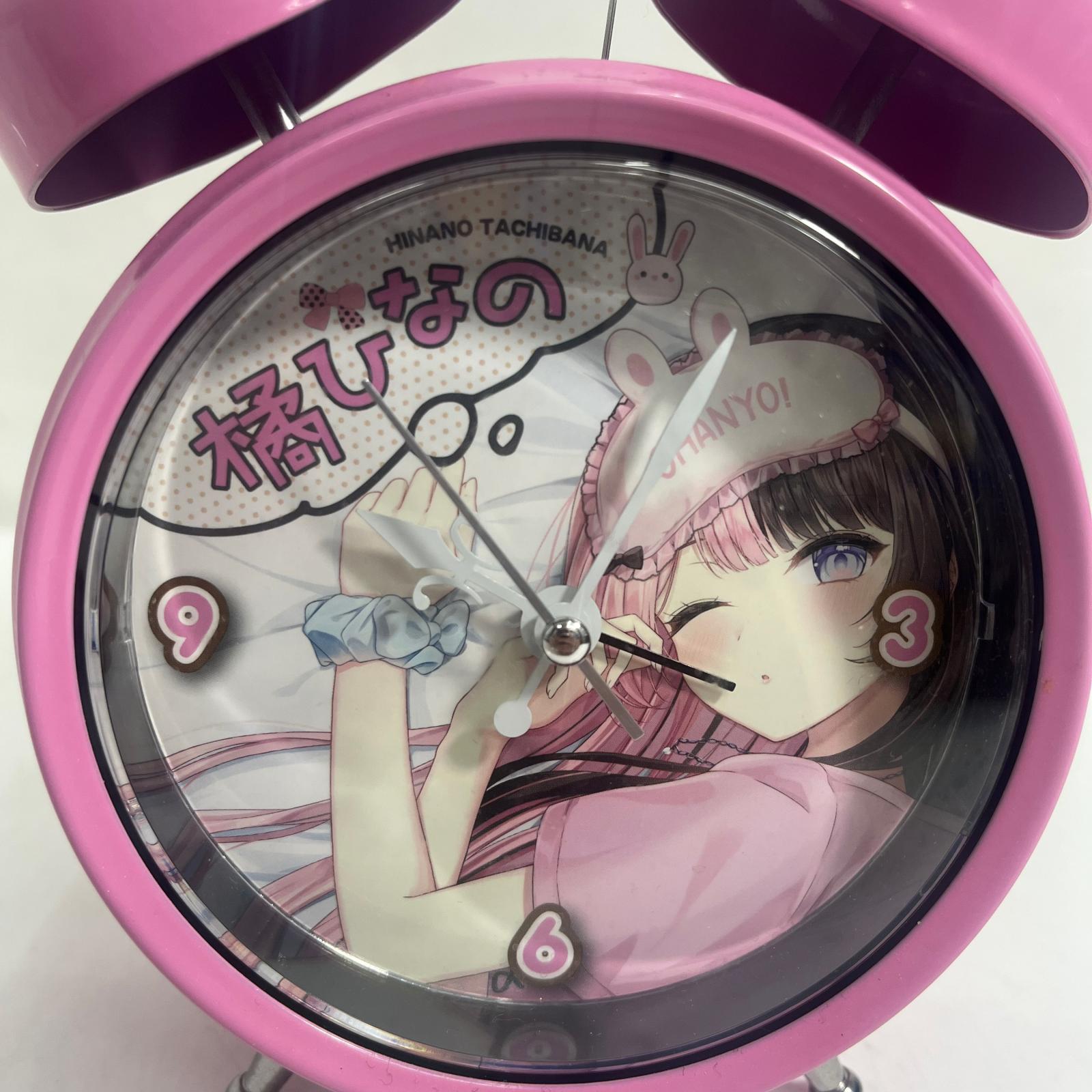 橘ひなの ボイス入り目覚まし時計 Vtuber ぶいすぽっ! 橘ひなの ボイス入り目覚まし時計 フィギュア/グッズ