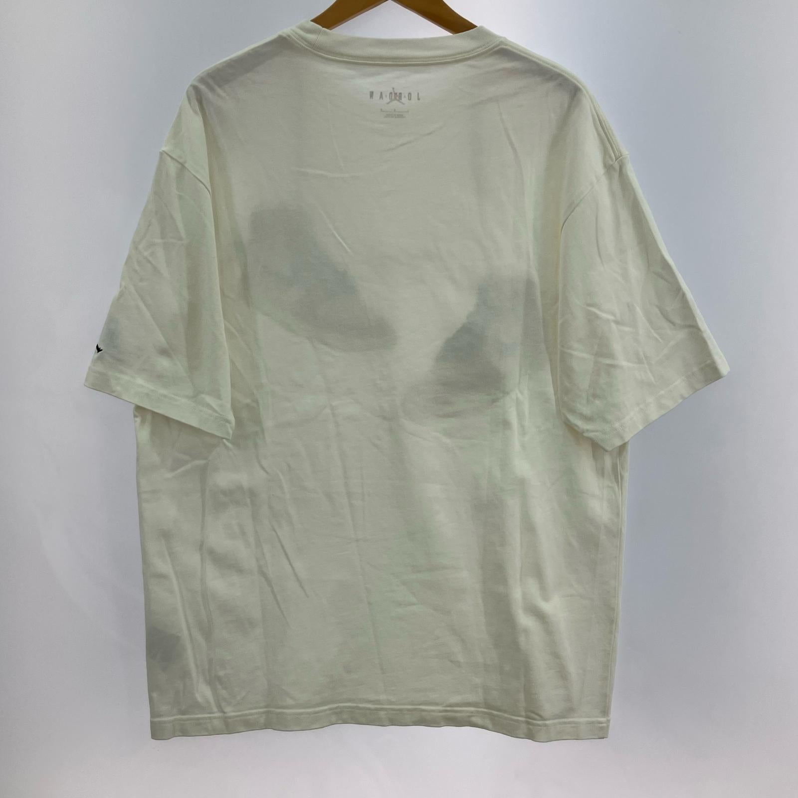 半袖Tシャツ スニーカープリント L ホワイト
