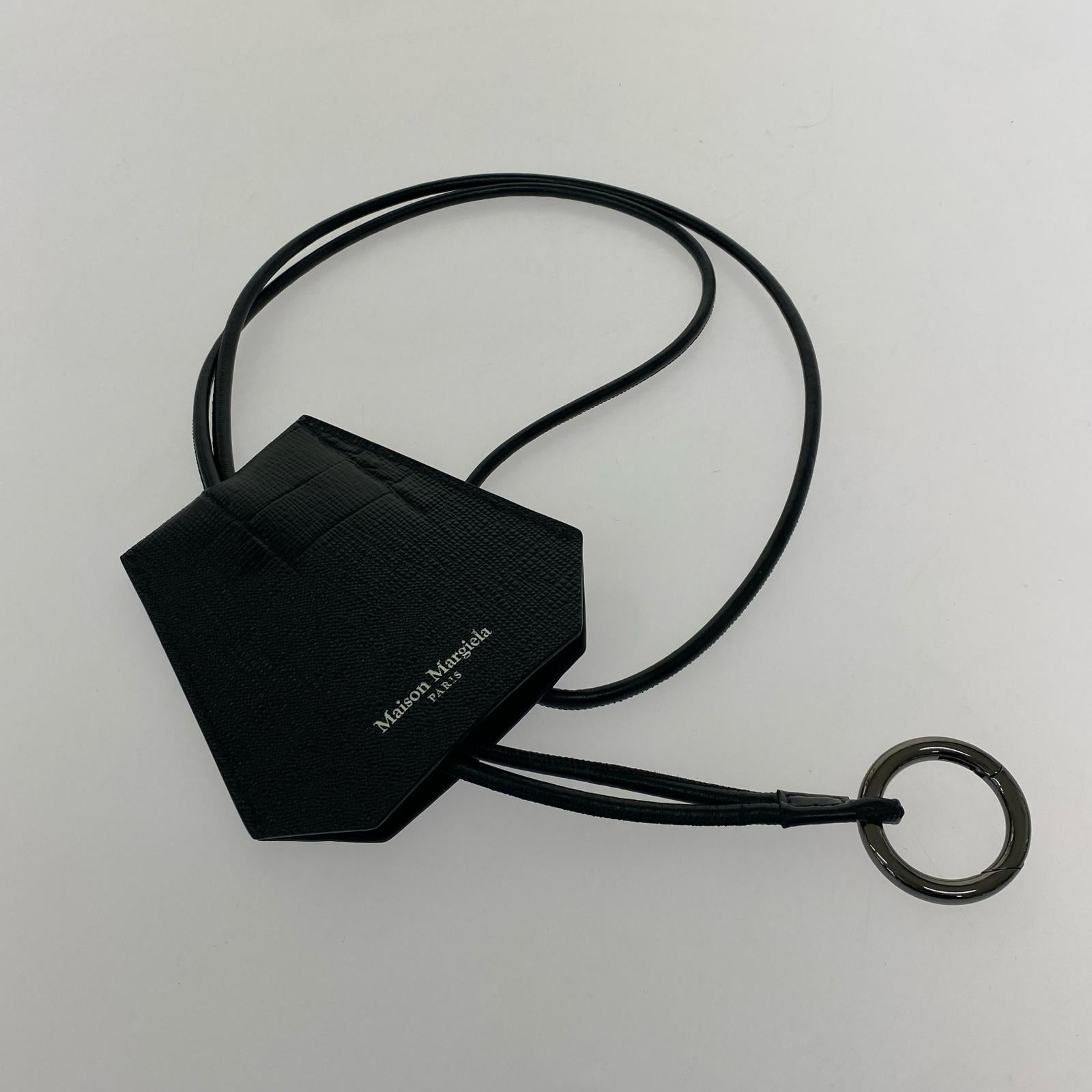 その他アクセサリー HANG KEY CASE ネックストラップ キーケース ブラック