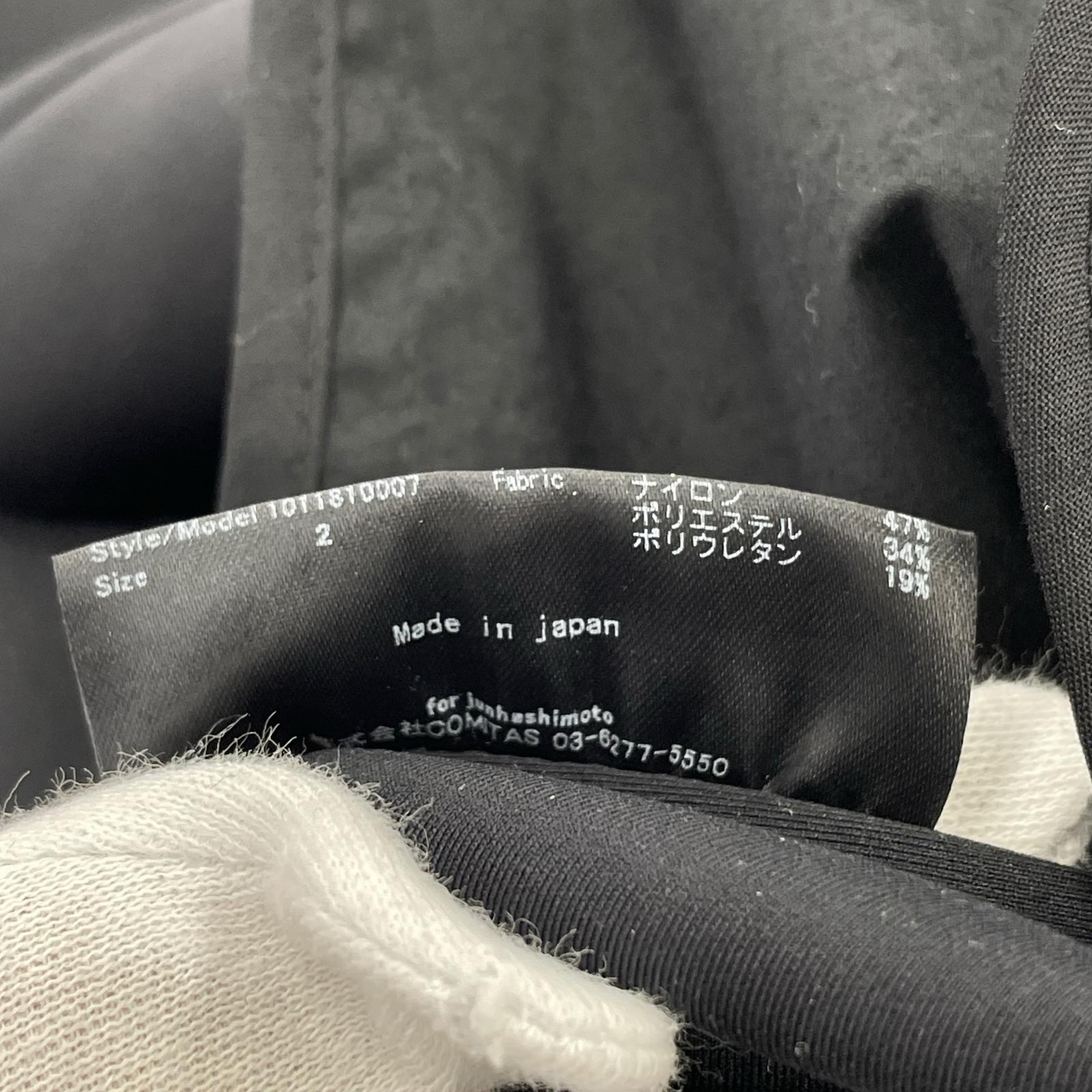 テーラードジャケット Jersey Jacket 黒 2 ブラック