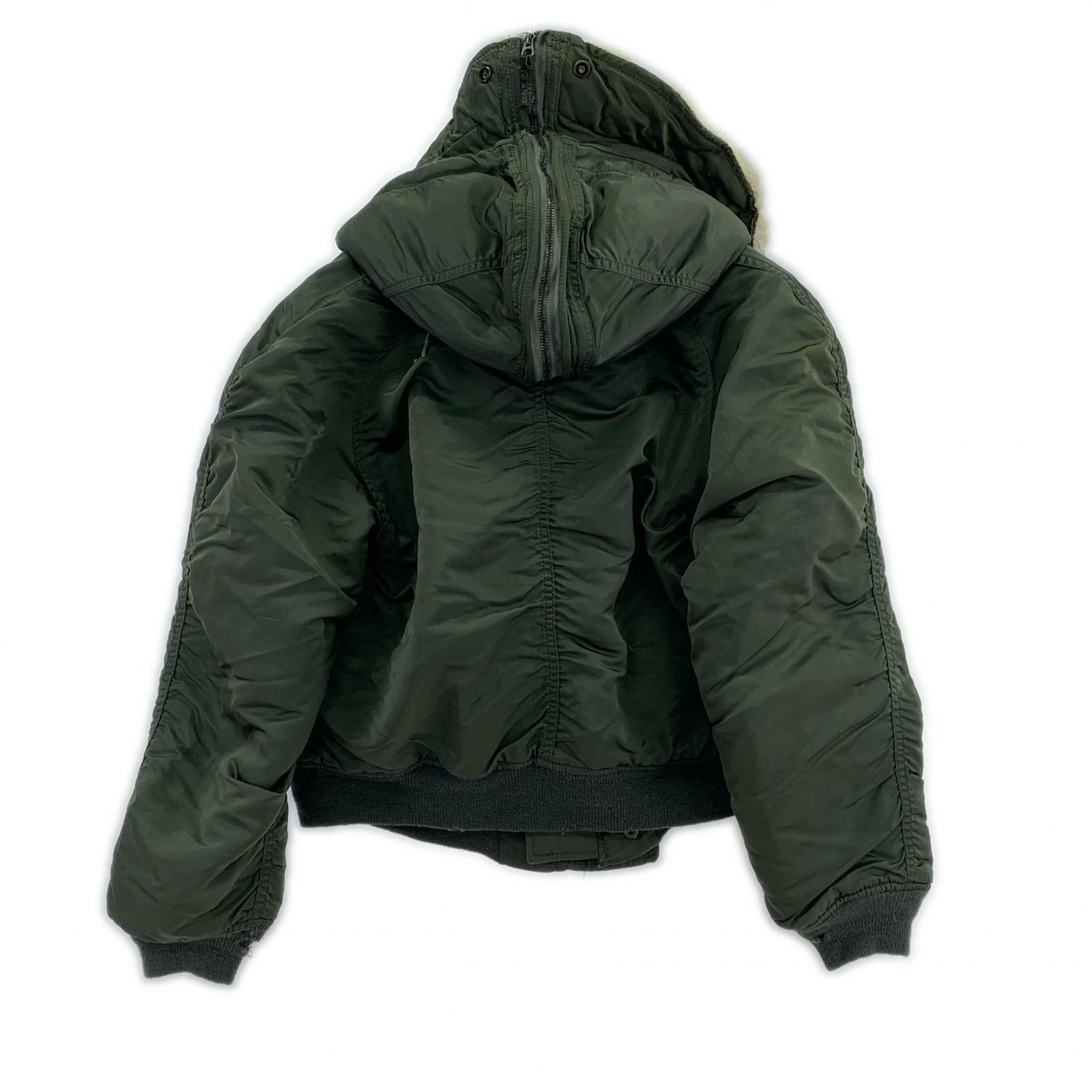 ミリタリージャケット 80s U.S. MILITARY N-2B 86年 L 緑 L