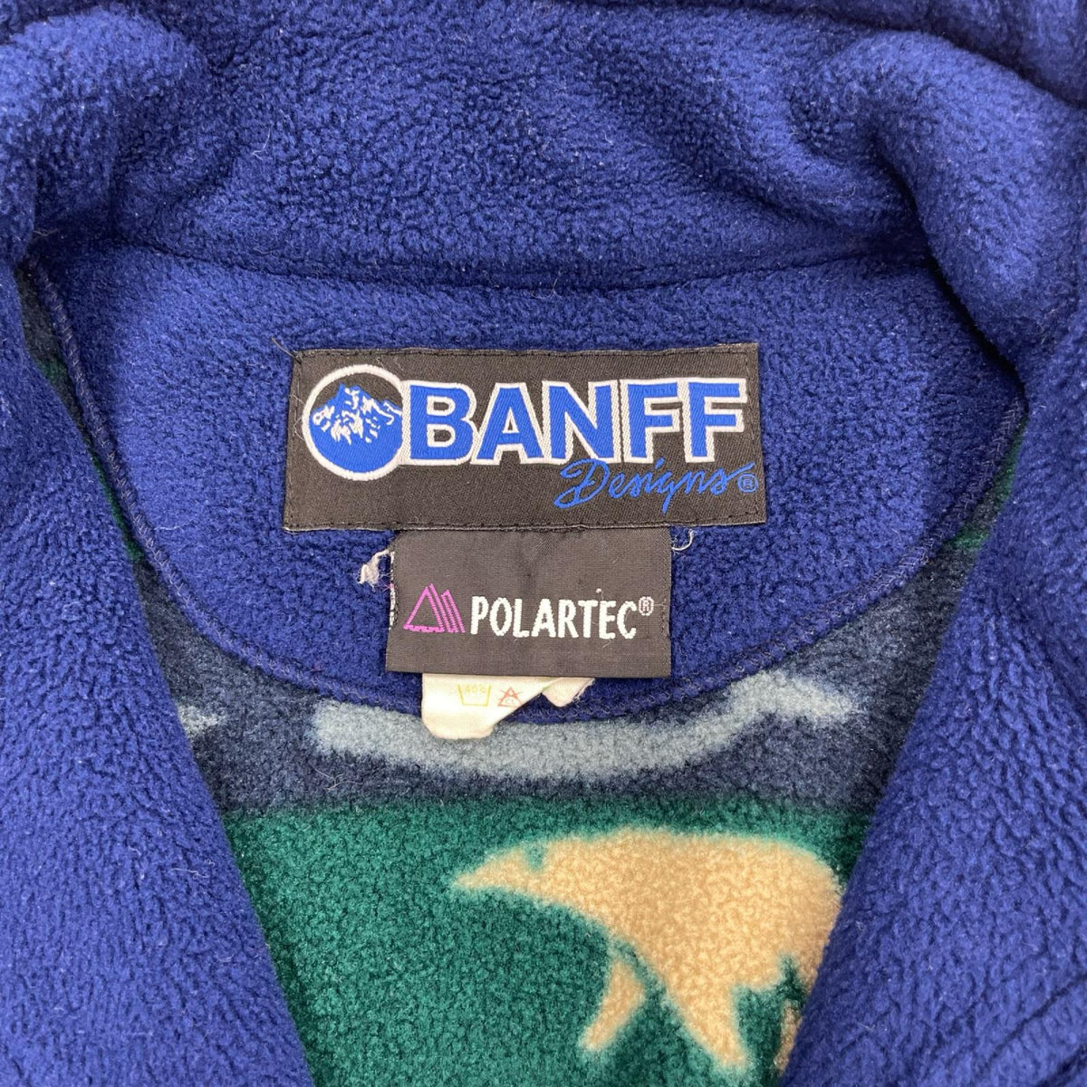 その他トップス BANFF フリース ジャケット 青 (S) マルチカラー