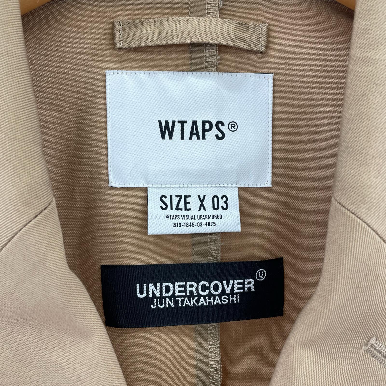 ジャケット UNDERCOVER ブラウン