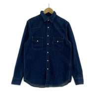 長袖シャツ H.R.MARKET デニムシャツ 3 3 ネイビー