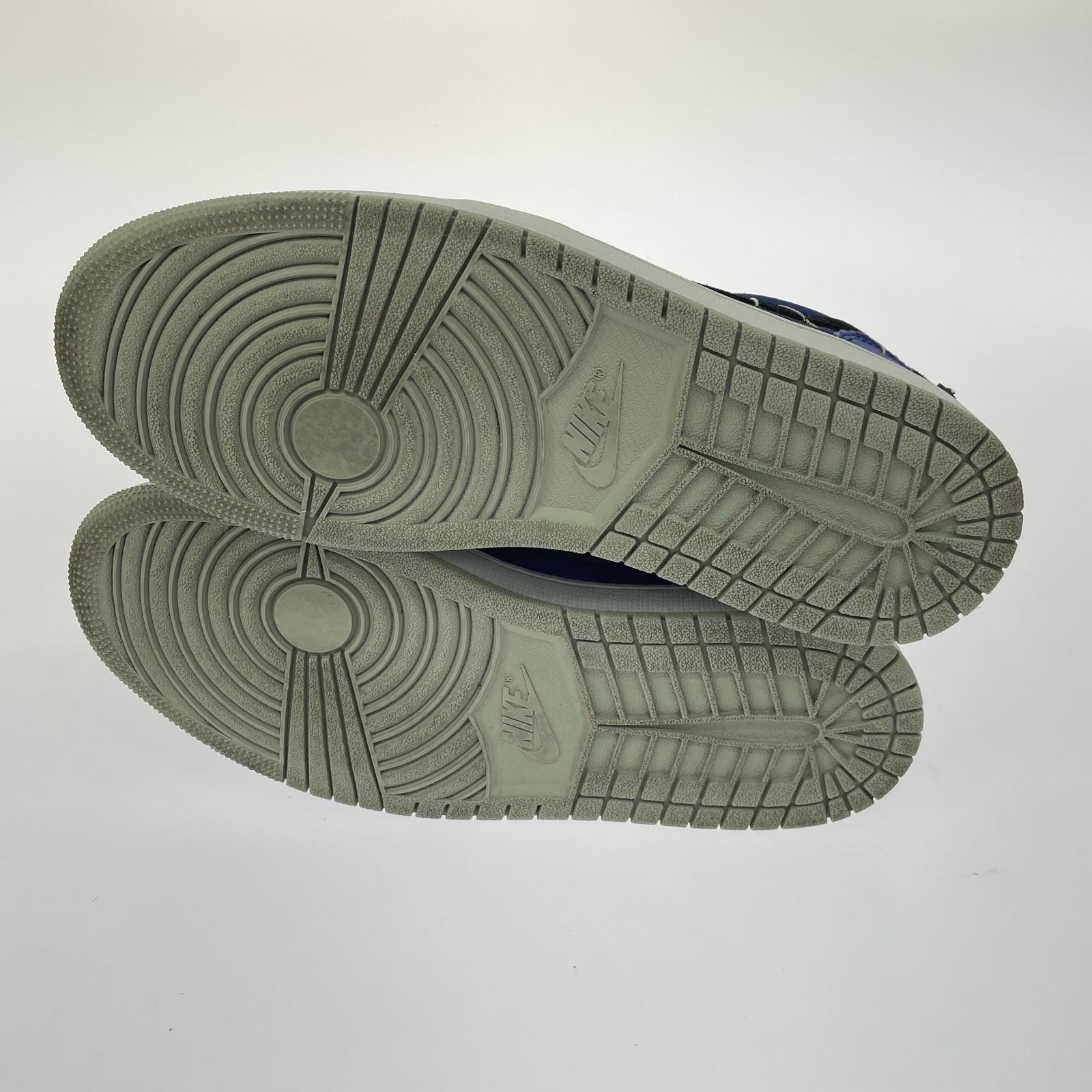 スニーカー xZion Williamson AIR JORDAN1RETRO LOW OG 27.5cm (US9 1/2 UK9 EU45) ブルー