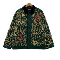 ジャケット 20AW Chains Quilted Jacket L ブラック