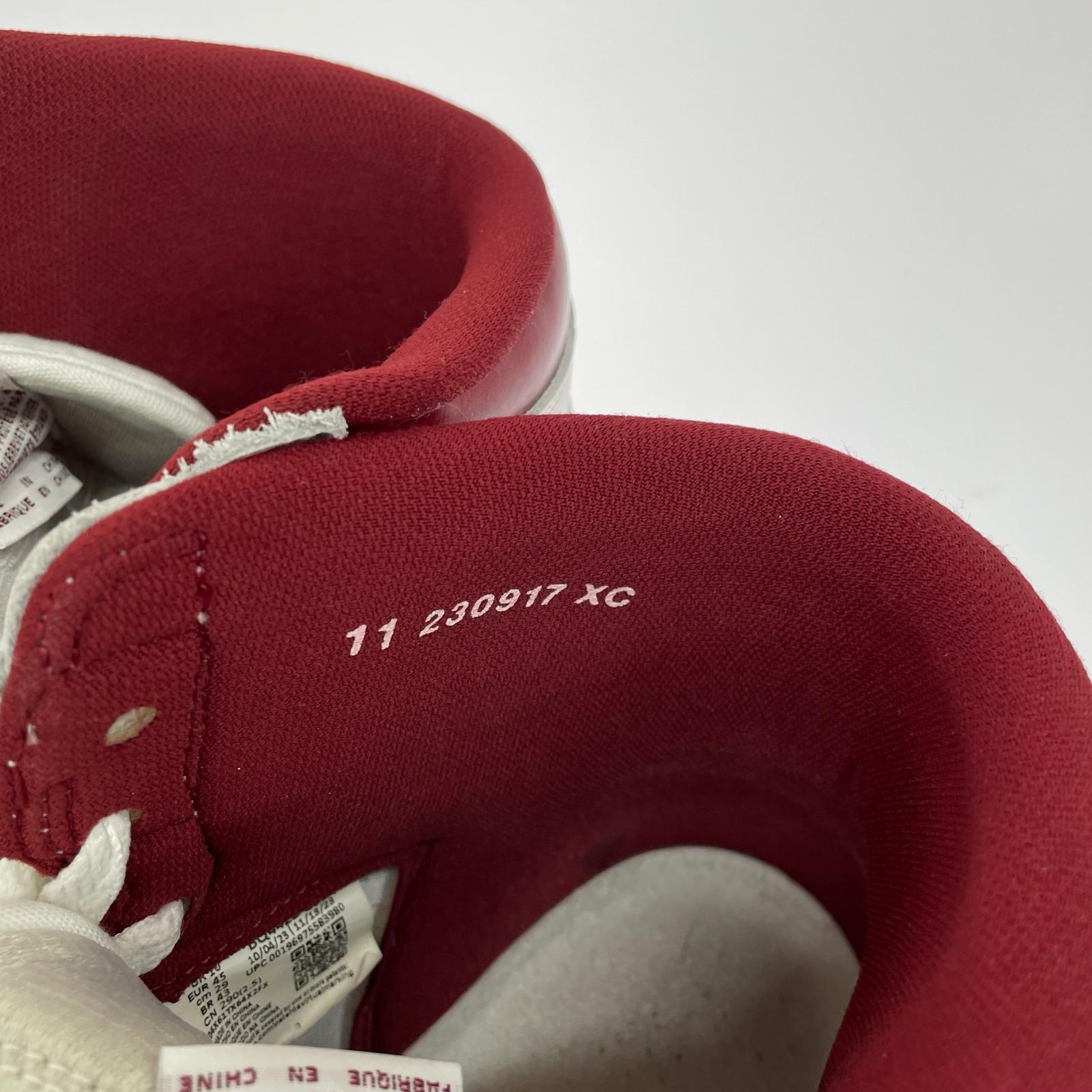 スニーカー Air Jordan 1 High 85 Metallic Burgundy 29cm (US11 UK10 1/2 EU48) ホワイト