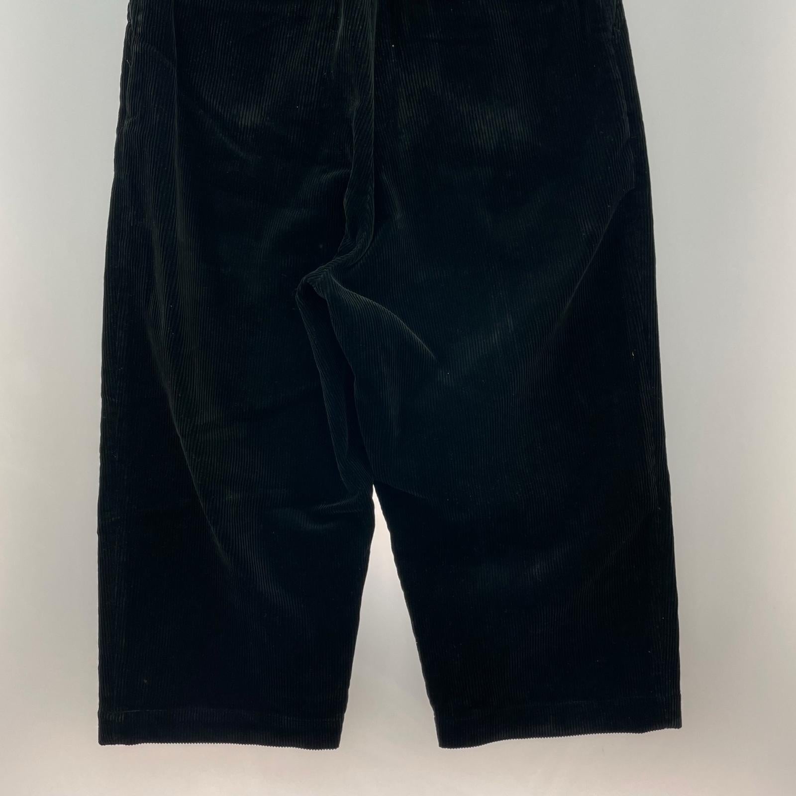 パンツ KAPITAL 7W Corduroy High Waist pant ブラック