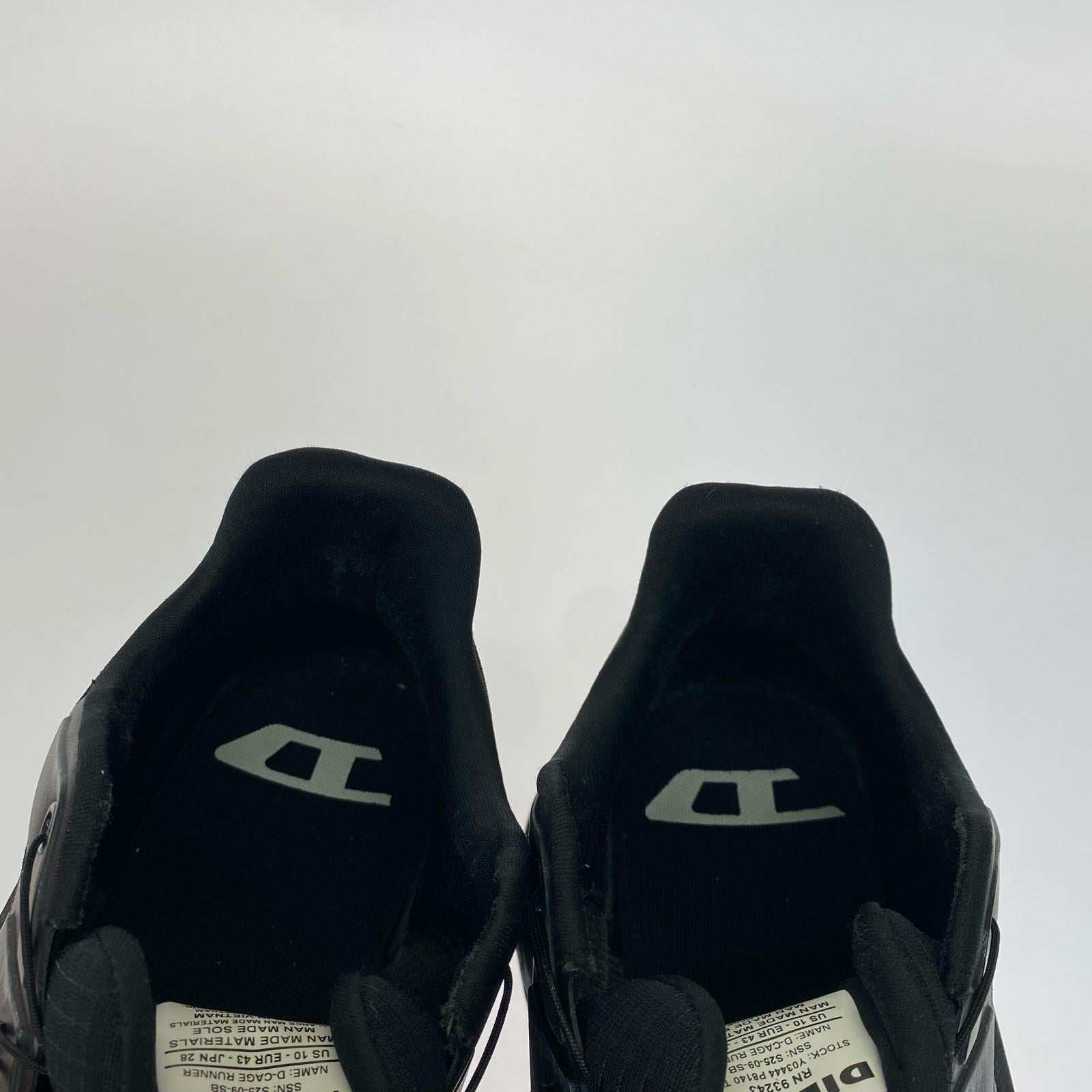 スニーカー D-CAGE RUNNER 28㎝ 28cm (US10 UK9 1/2 EU46) ブラック