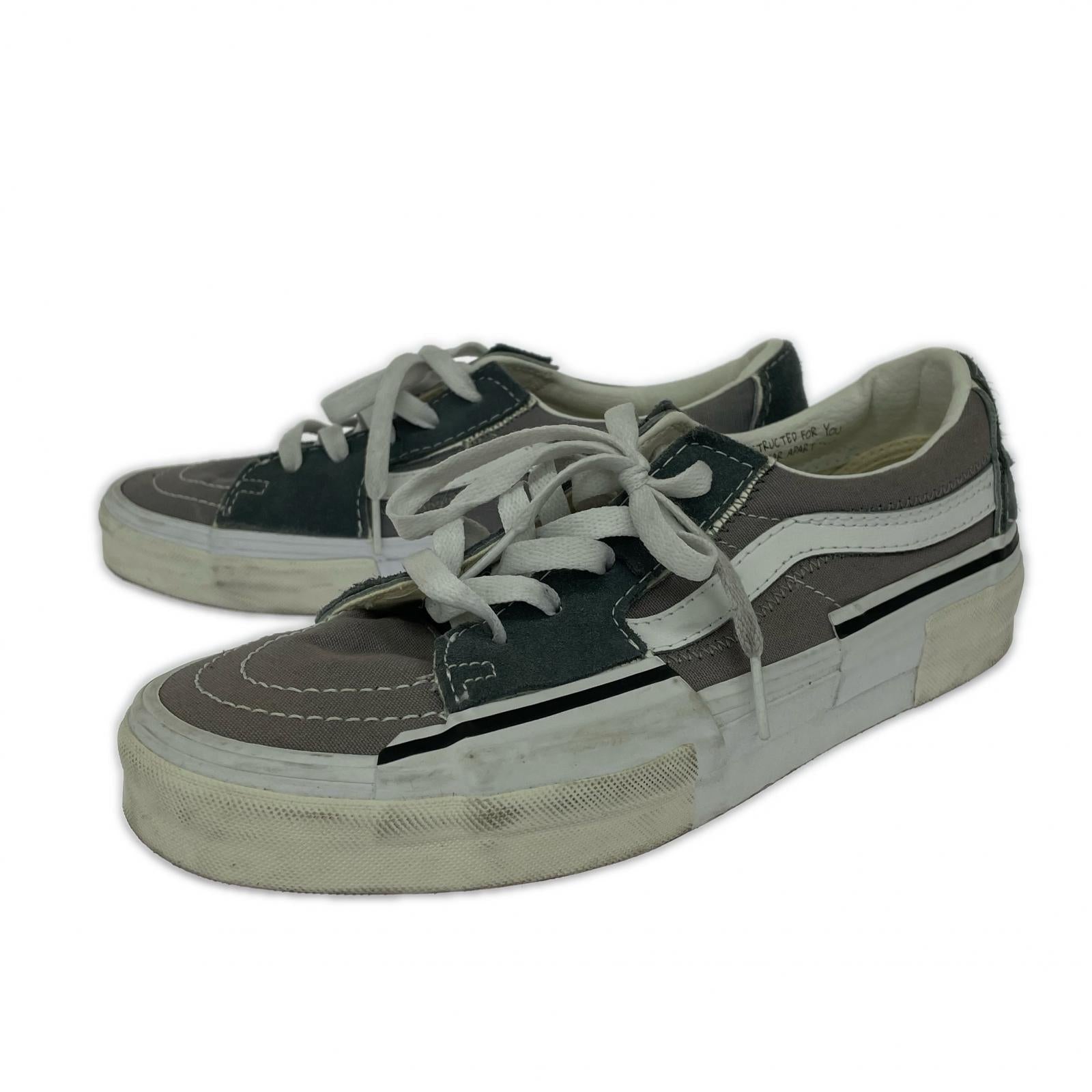スニーカー sk8-low reconstruct(26.5) 26.5cm (US8 1/2 UK8 EU43) グレー