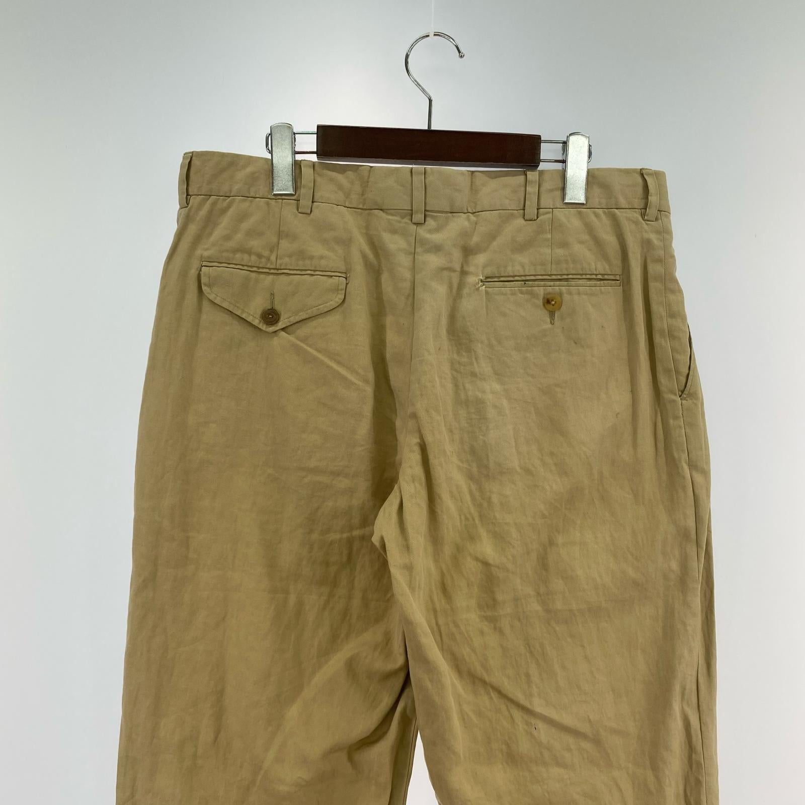 パンツ PRESTON FIT LINEN PANTS BEG W36 ベージュ