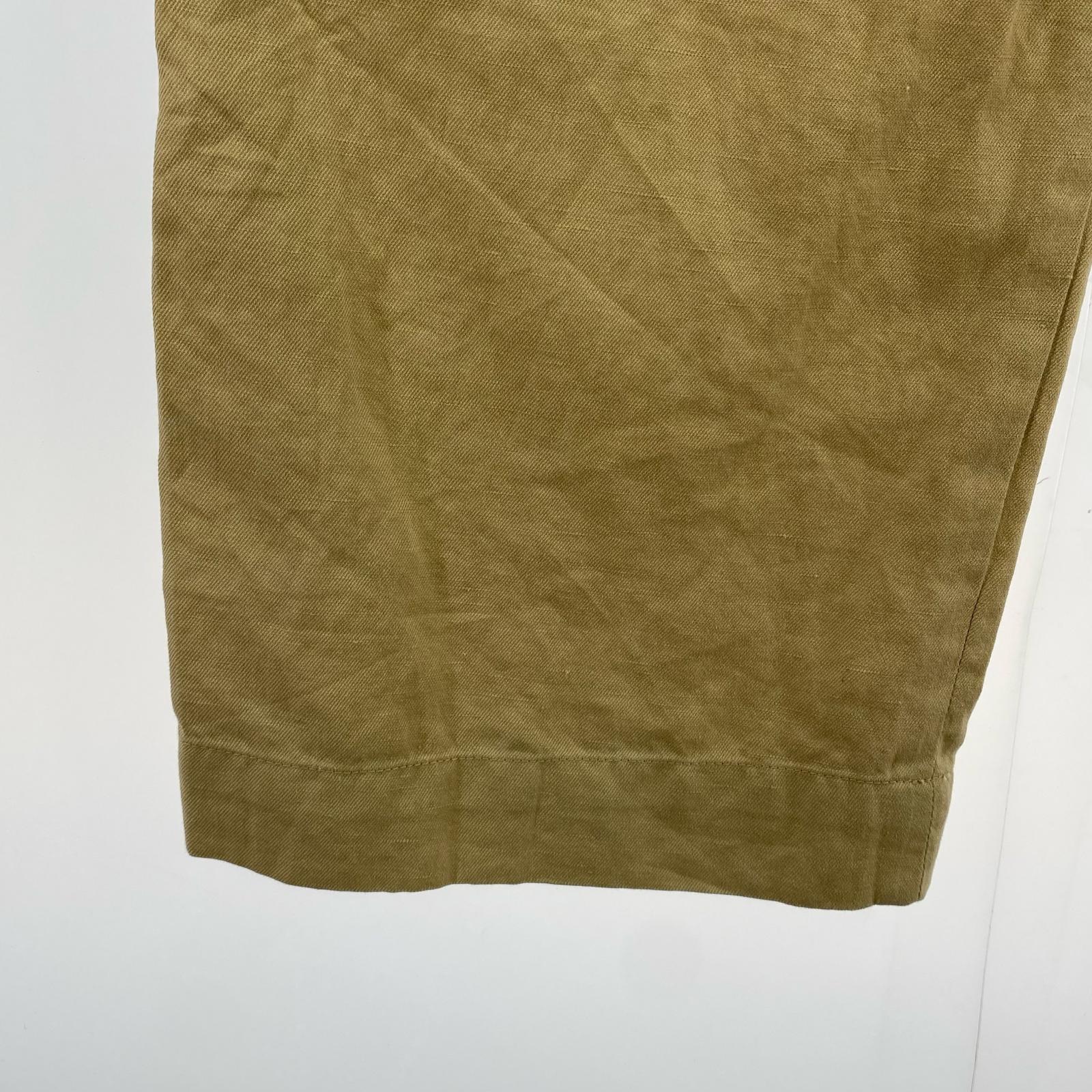 パンツ PRESTON FIT LINEN PANTS BEG W36 ベージュ