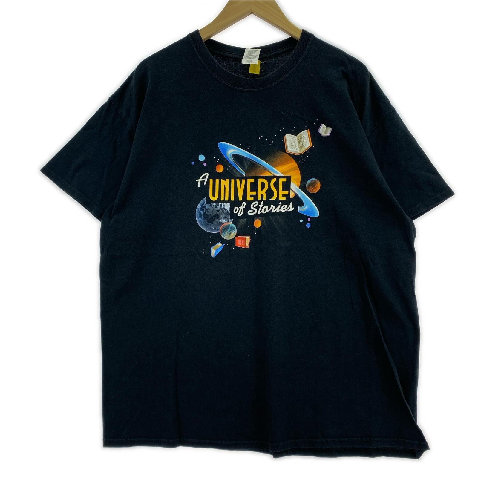 半袖Tシャツ A UNIVERSE OF STORIES 黒(XL) ブラック