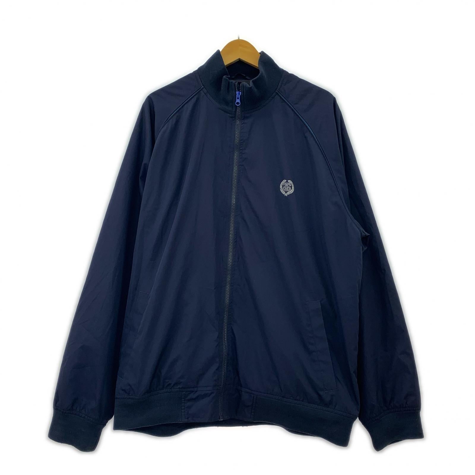 ジャケット 90s~ STUSSY 内フリース シェルジャケット - 紺 ネイビー