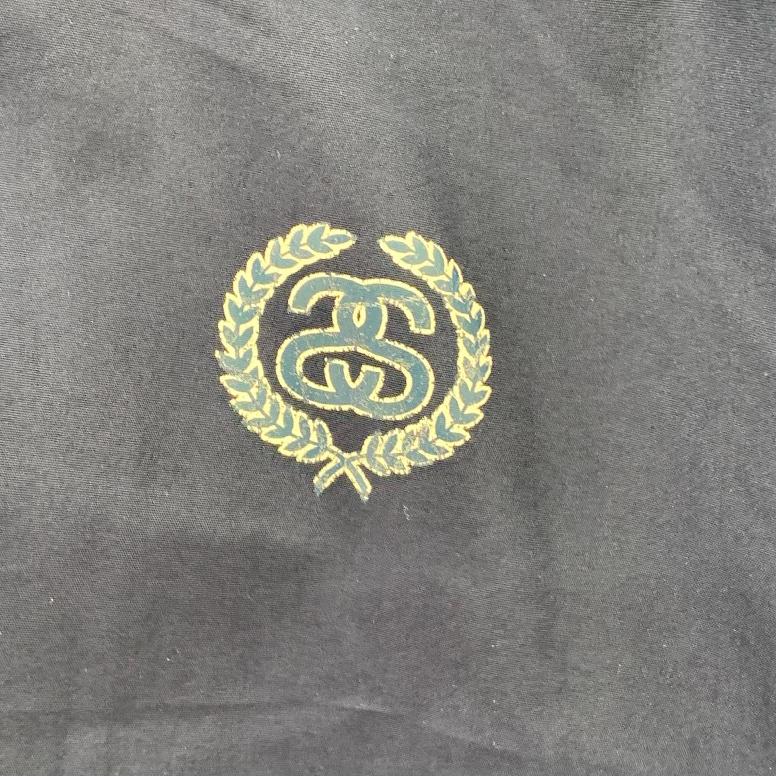 ジャケット 90s~ STUSSY 内フリース シェルジャケット - 紺 ネイビー