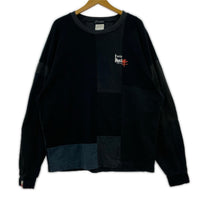 長袖Tシャツ TAKAYA HIOKI OLD STUSSY REMAKE L/S Tee F 黒 ブラック