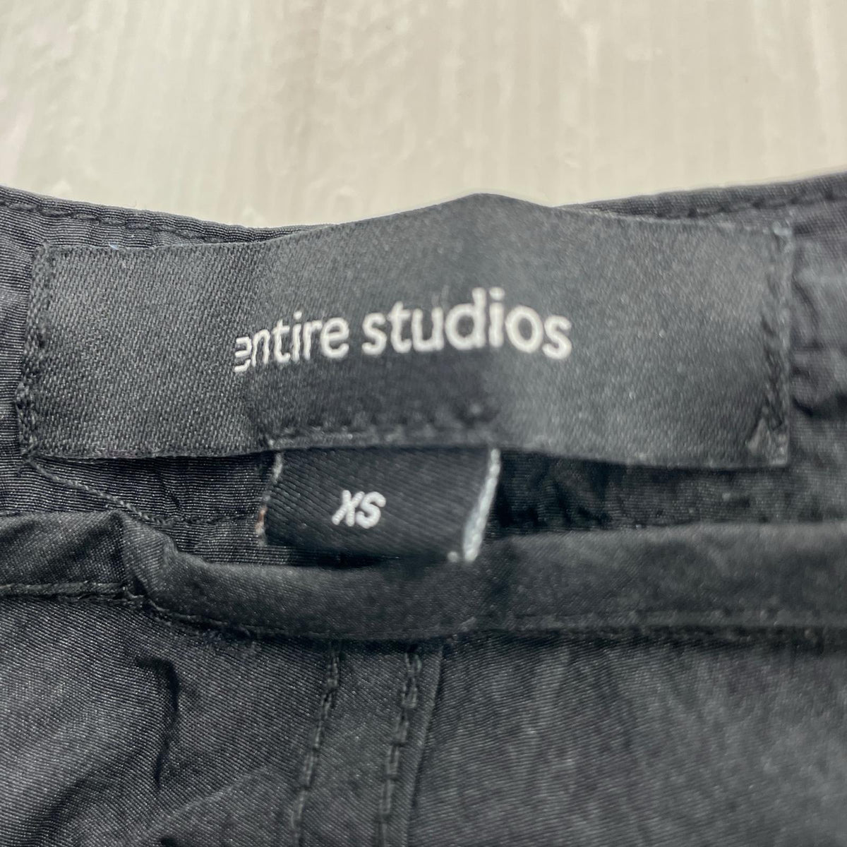 パンツ entire studios GOCAR CARGO ナイロンパンツ 黒 ブラック