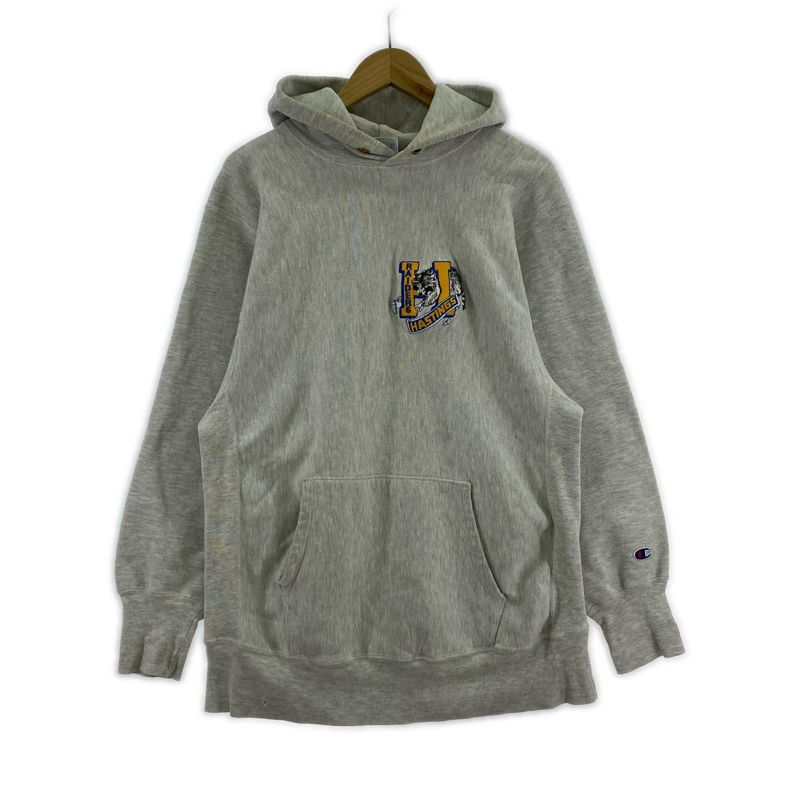 パーカー 90s Revese Weave GRY XL グレー