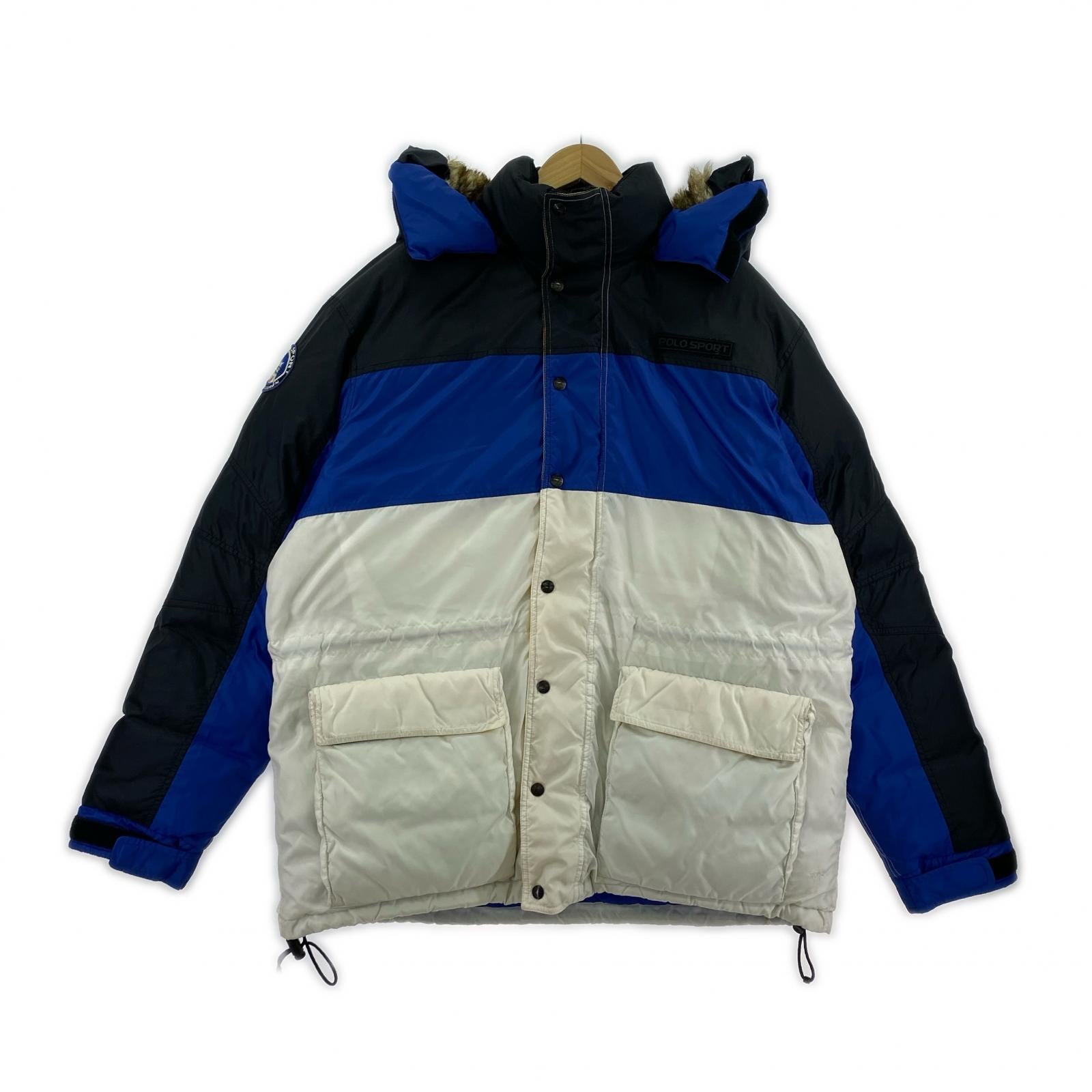 ダウンジャケット POLO SPRTS Fur Down Jacket L L
