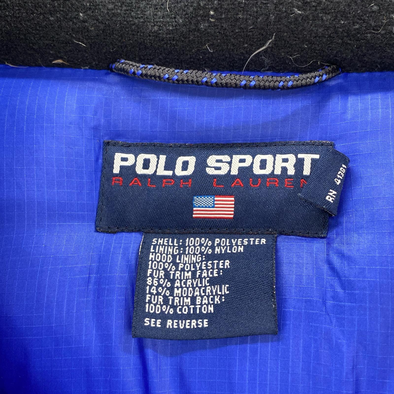 ダウンジャケット POLO SPRTS Fur Down Jacket L L