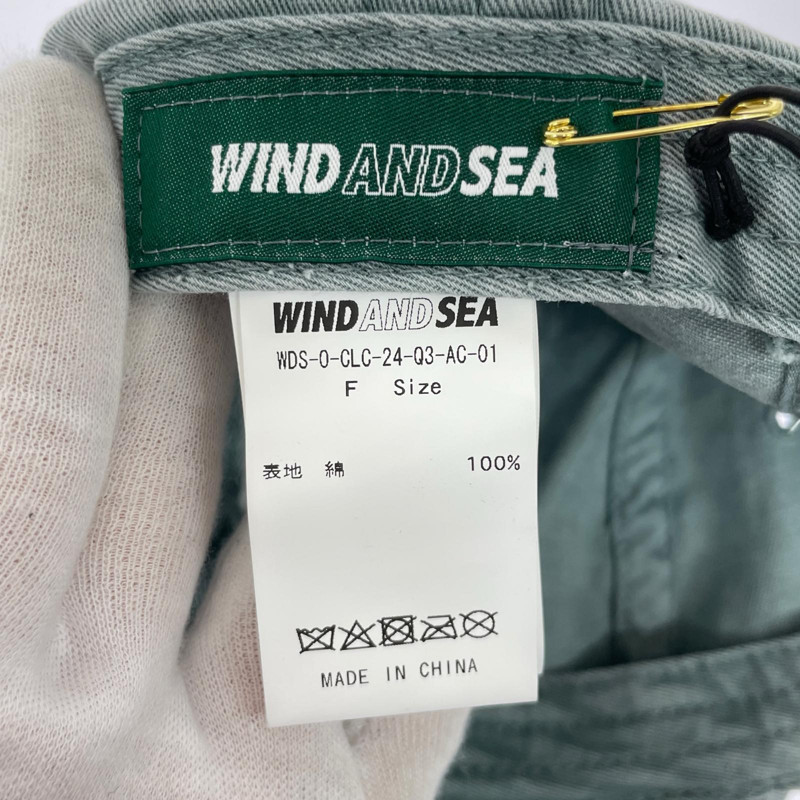 キャップ WASHED SUN CAP 緑 グリーン