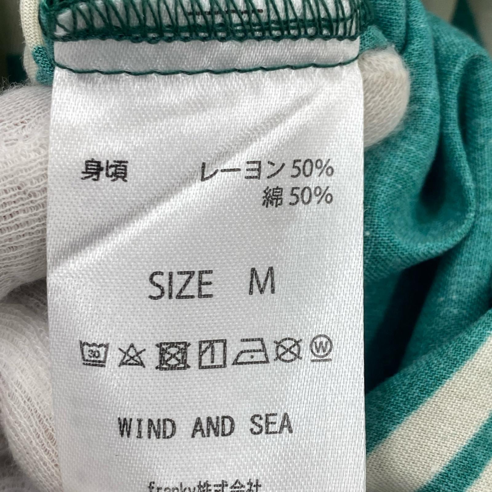 半袖シャツ ×UFO NOODLE OPEN COLLAR SHIRT 緑 M M グリーン