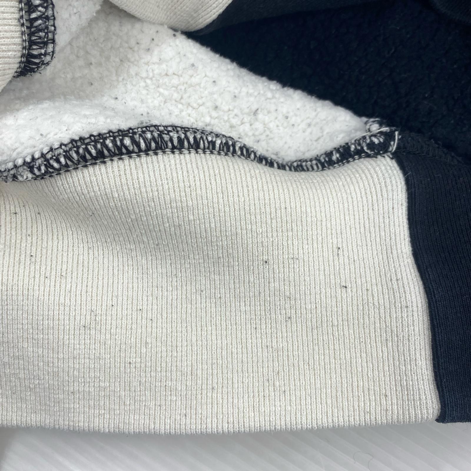 パーカー Tonal S logo hooded sweatshirt 白黒 L L