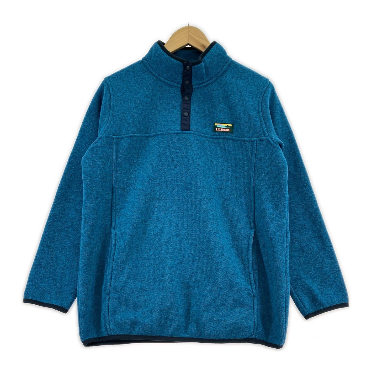 その他アウター L.L.Bean ハーフスナップフリース ブルー
