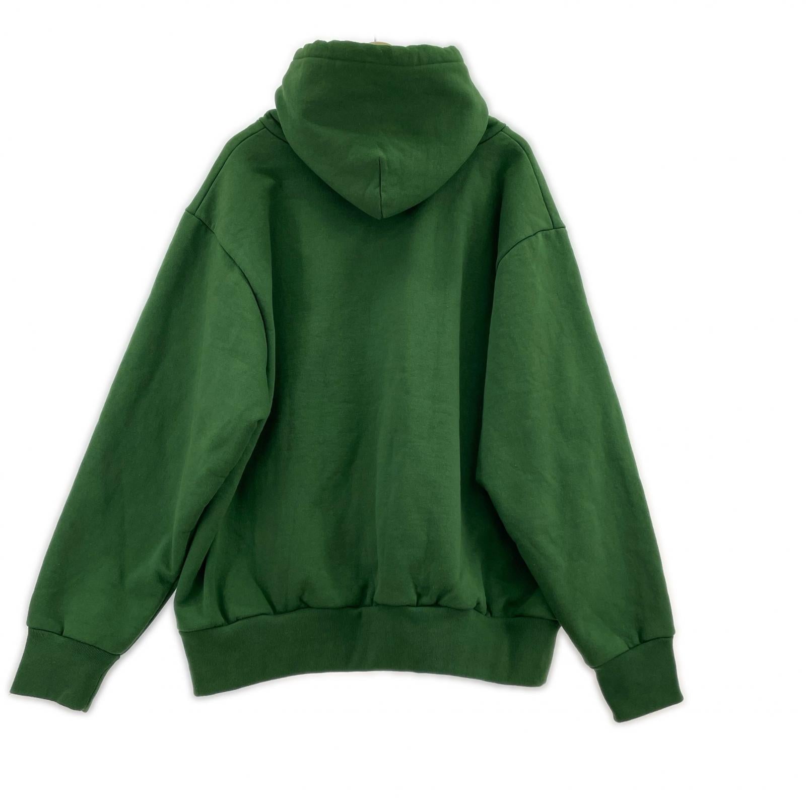 パーカー 裏サーマル 緑 (XL) LL