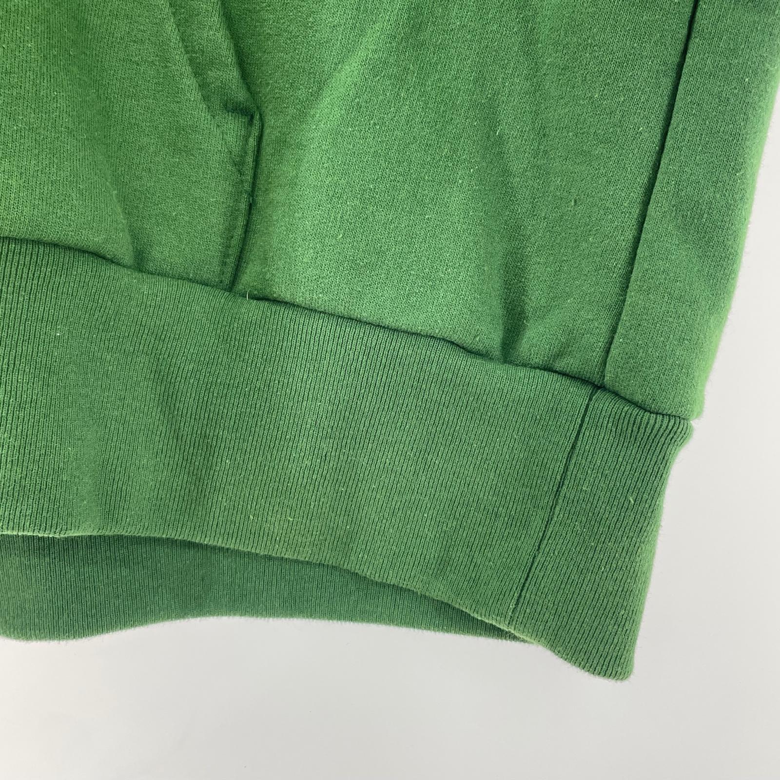 パーカー 裏サーマル 緑 (XL) LL