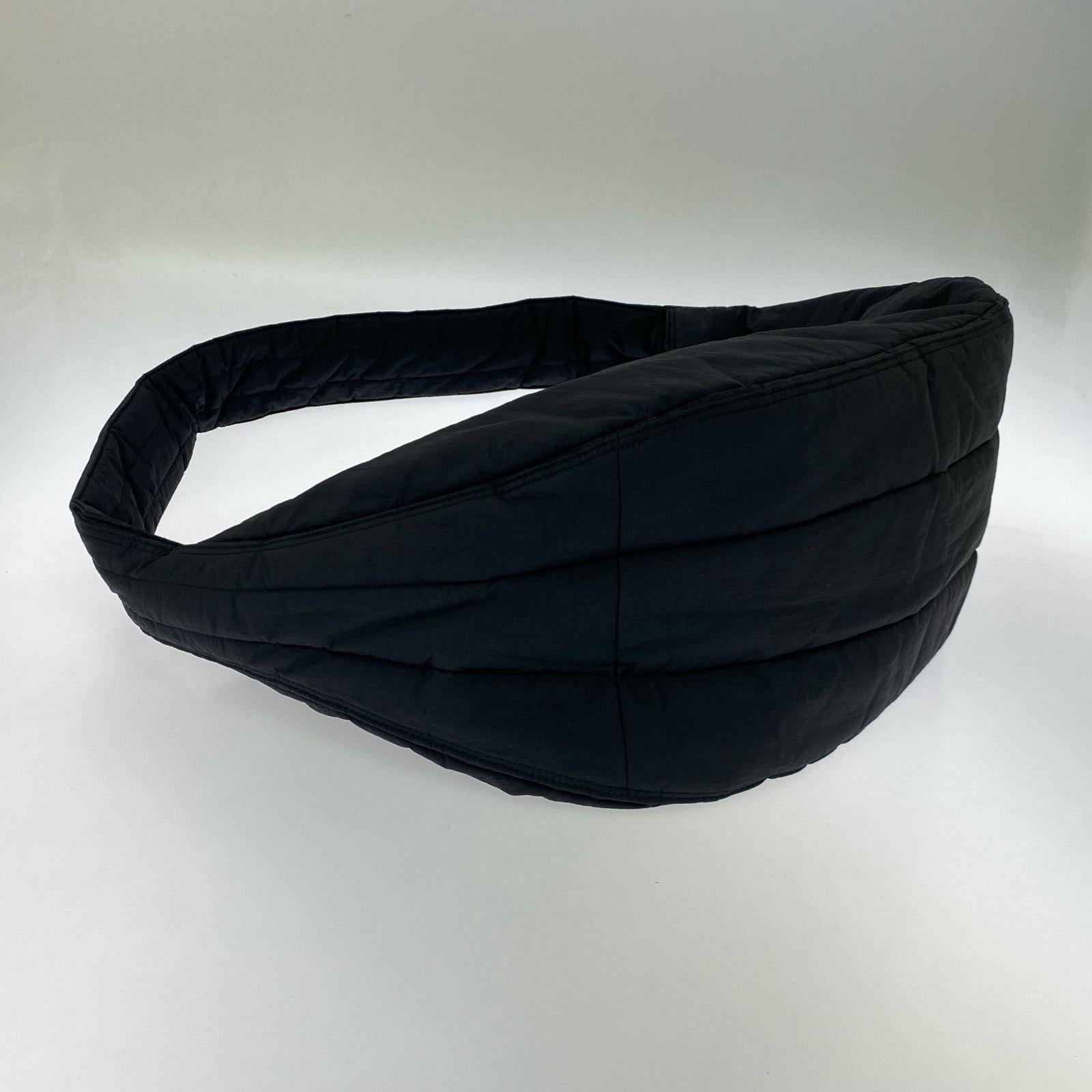 ショルダーバッグ YOKE 24AW NYLON PUFFER SHOULDER BAG YK24FW0852A 黒 ブラック