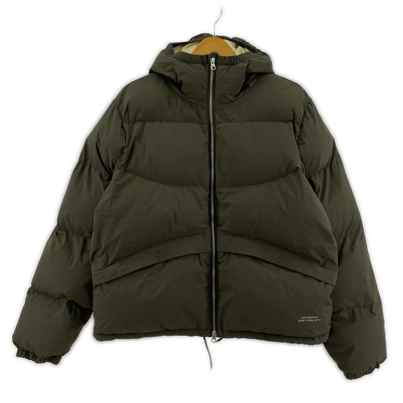 ダウンジャケット SATUDAYS NEW YORK CITY ダウンジャケット BBL-02000-A カーキ (M) M カーキ