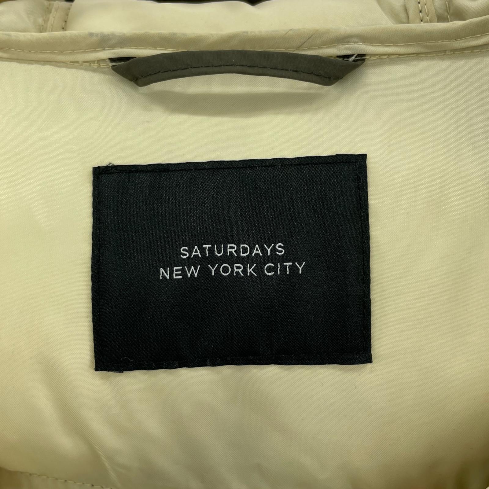 ダウンジャケット SATUDAYS NEW YORK CITY ダウンジャケット BBL-02000-A カーキ (M) M カーキ
