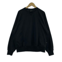 スウェット DAIWA PIER39 TECH SWEAT CREW FREEDOM SLEEVE BE-50025 黒 (S) S ブラック
