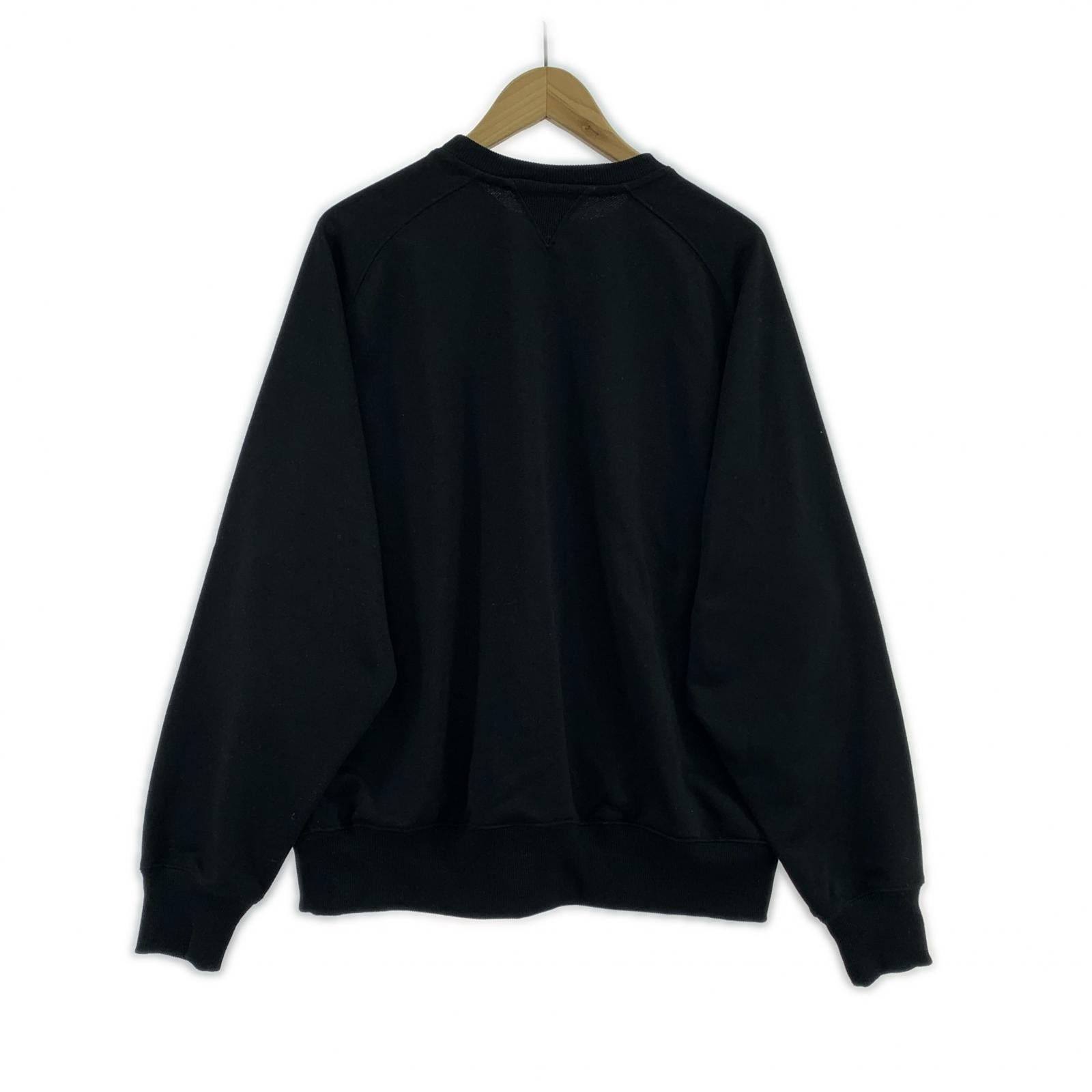 スウェット DAIWA PIER39 TECH SWEAT CREW FREEDOM SLEEVE BE-50025 黒 (S) S ブラック