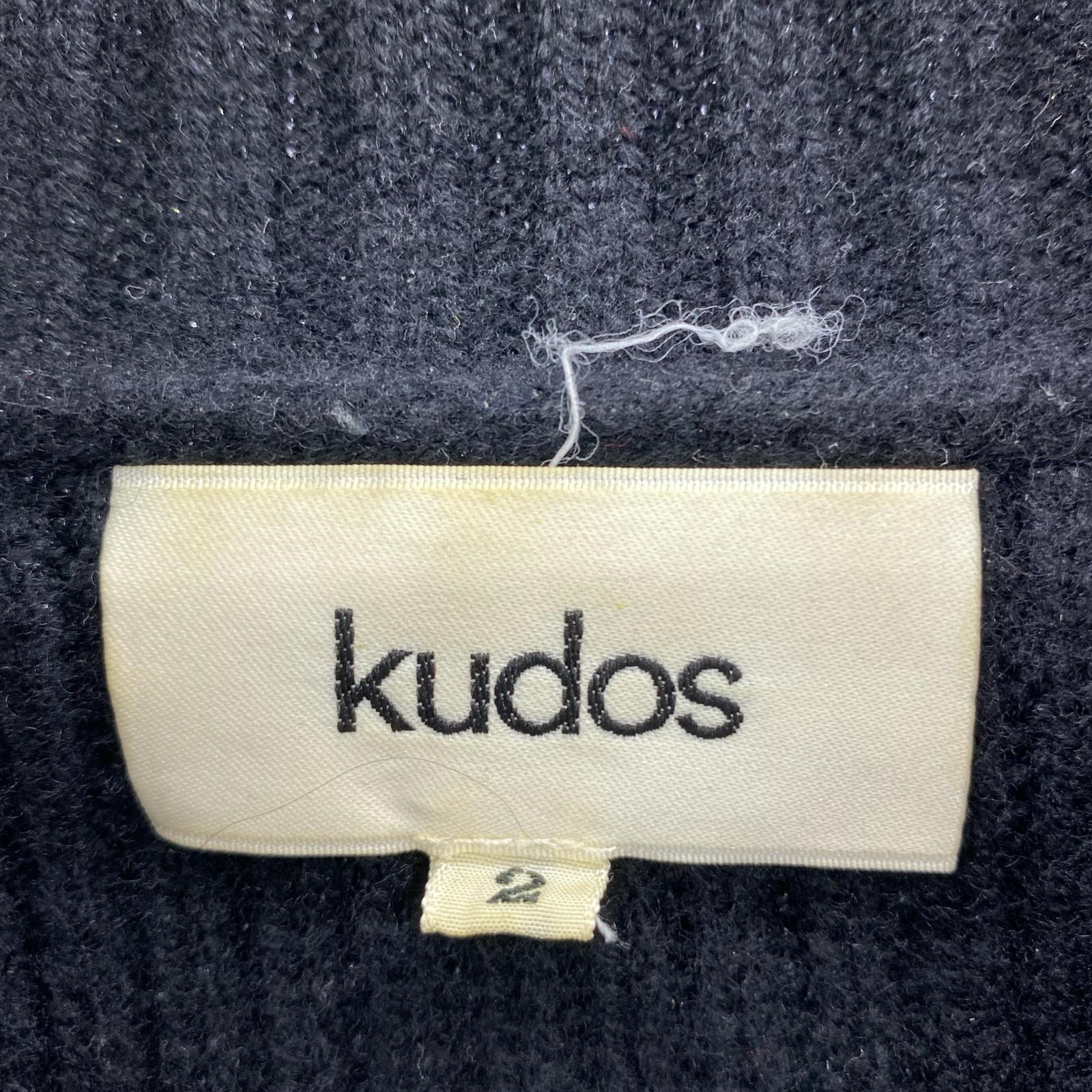 ニット kudos 19FW ハイネックニット 2 ブラック ブラック