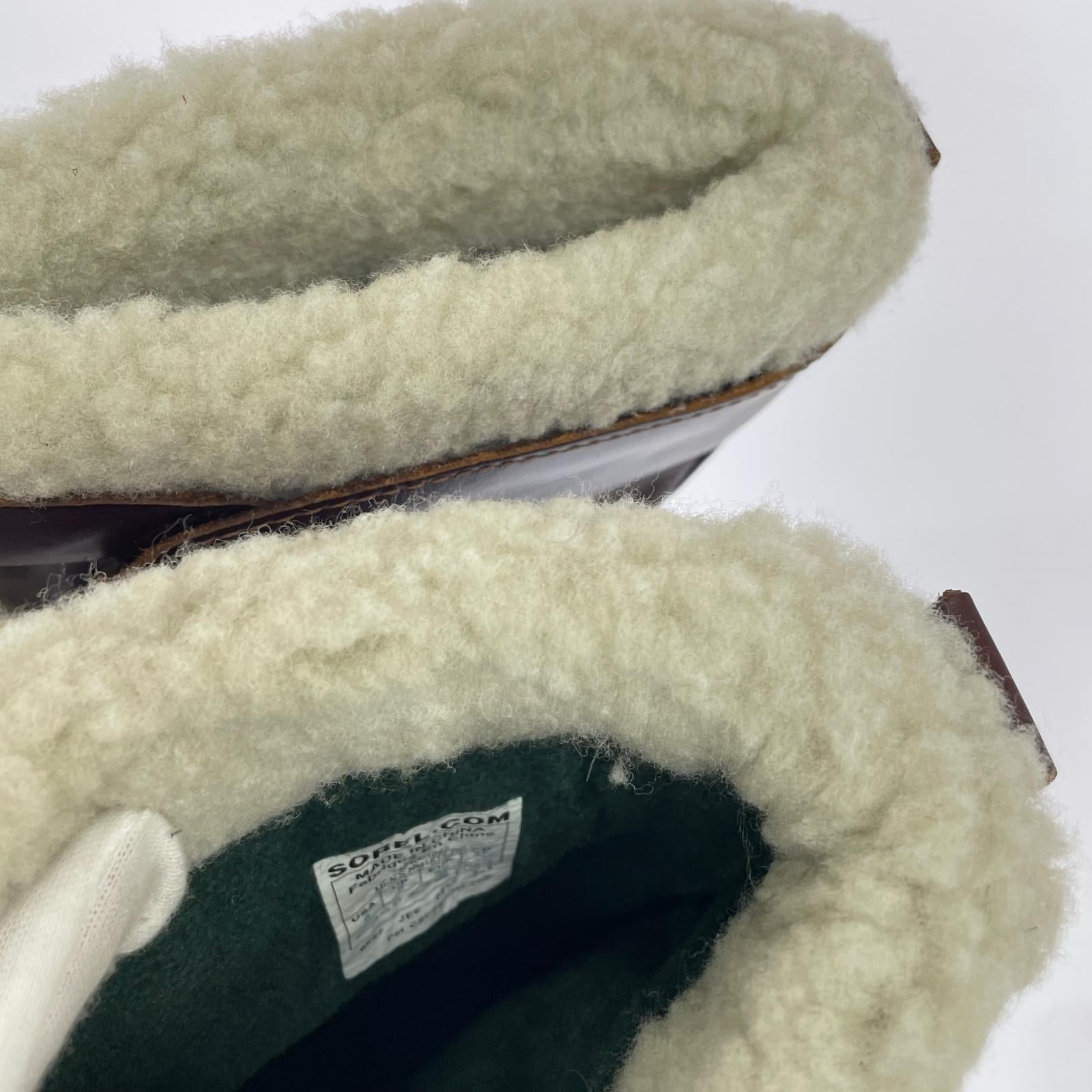 ブーツ ソレル CARIBOU WL ウォータープルーフブーツ 27cm (US9 UK8 1/2 EU44) ブラウン