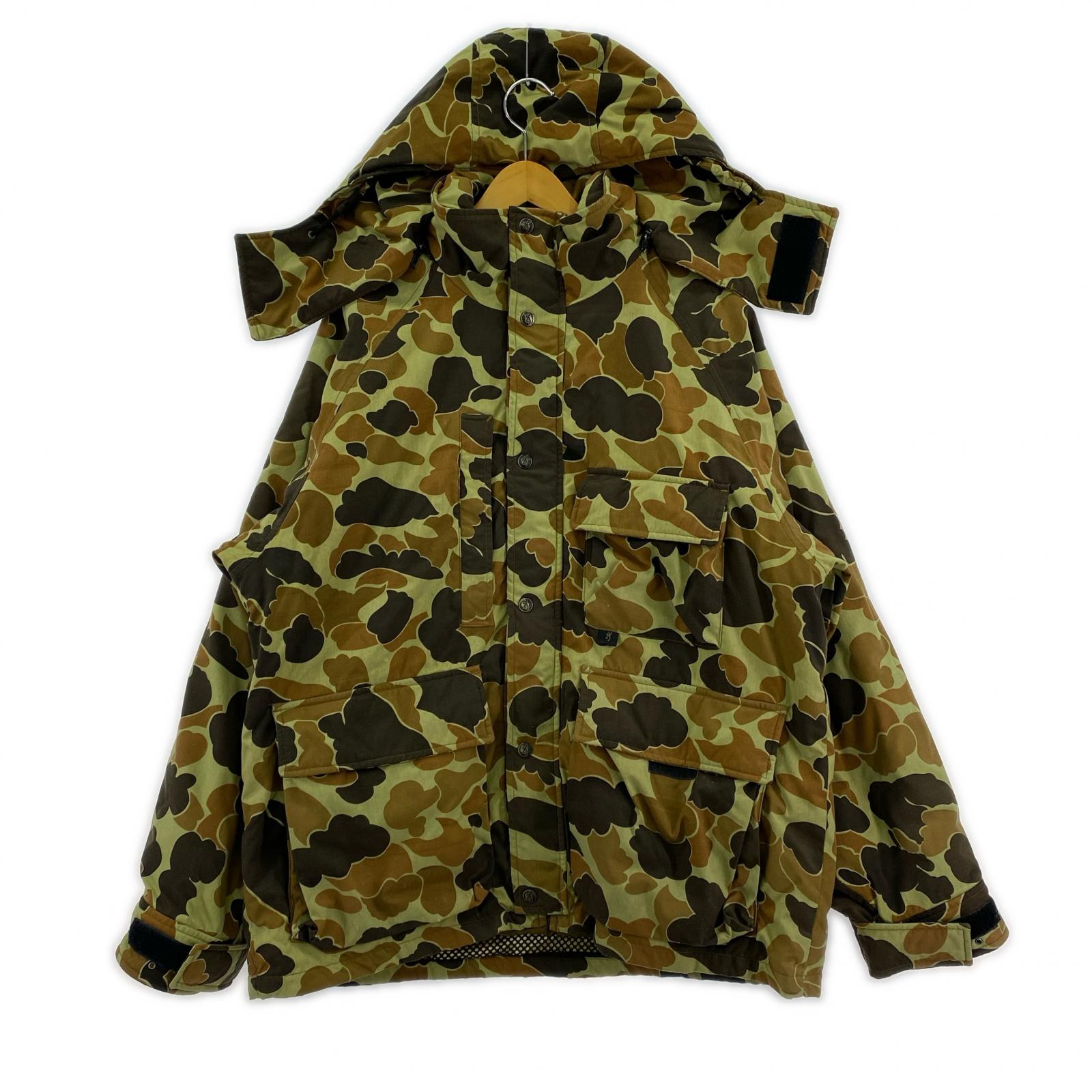 ダウンジャケット BROWNING ダックハンターカモ 中綿ジャケット