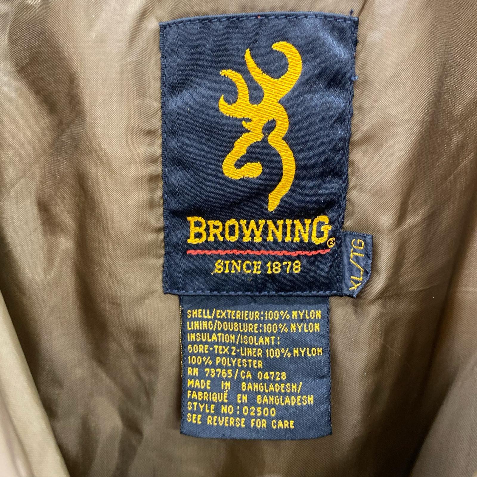 ダウンジャケット BROWNING ダックハンターカモ 中綿ジャケット
