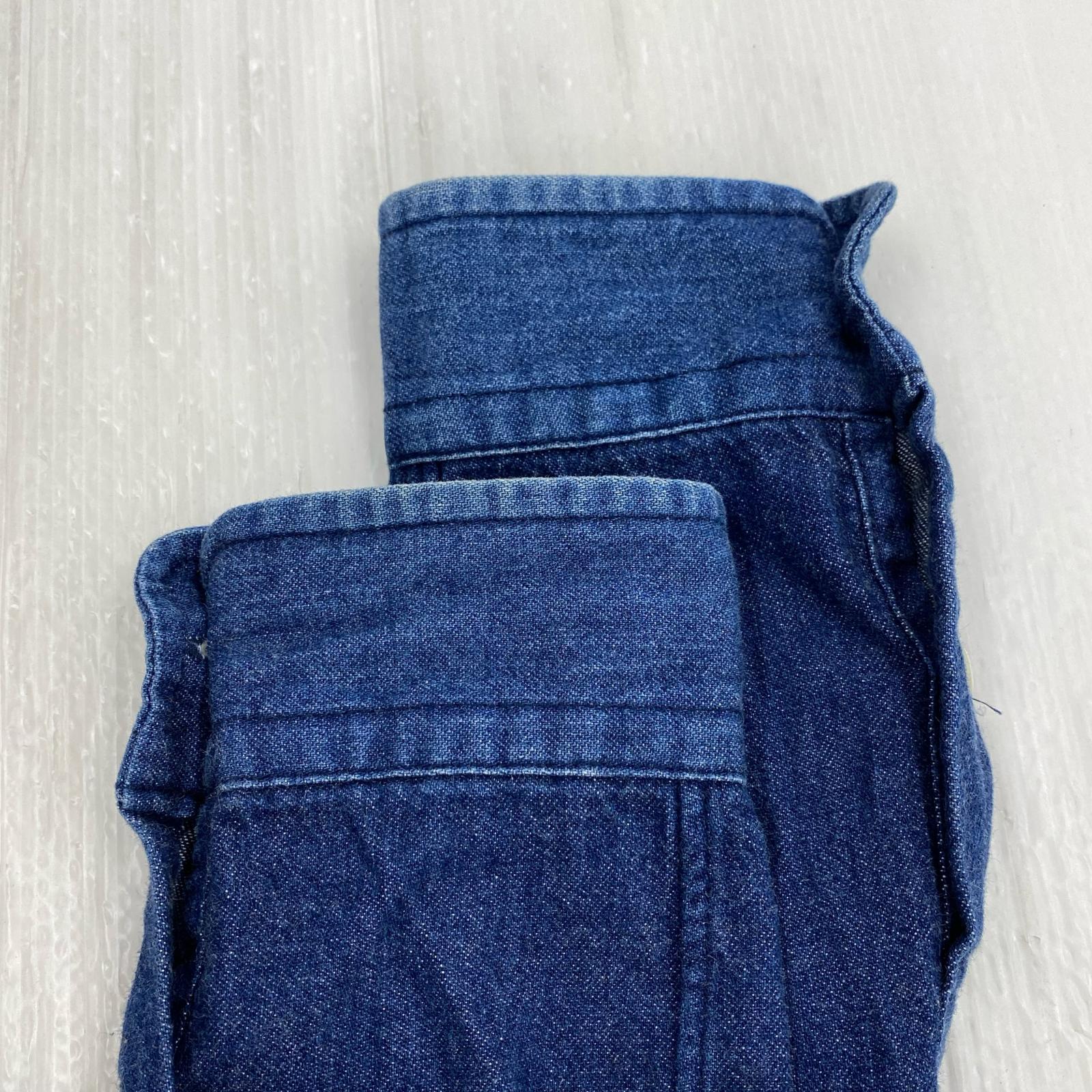 長袖シャツ CALEE L/Sシャンブレーシャツ BLU L ブルー