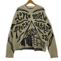 ニット FN-MN-KNIT000415 S ベージュ