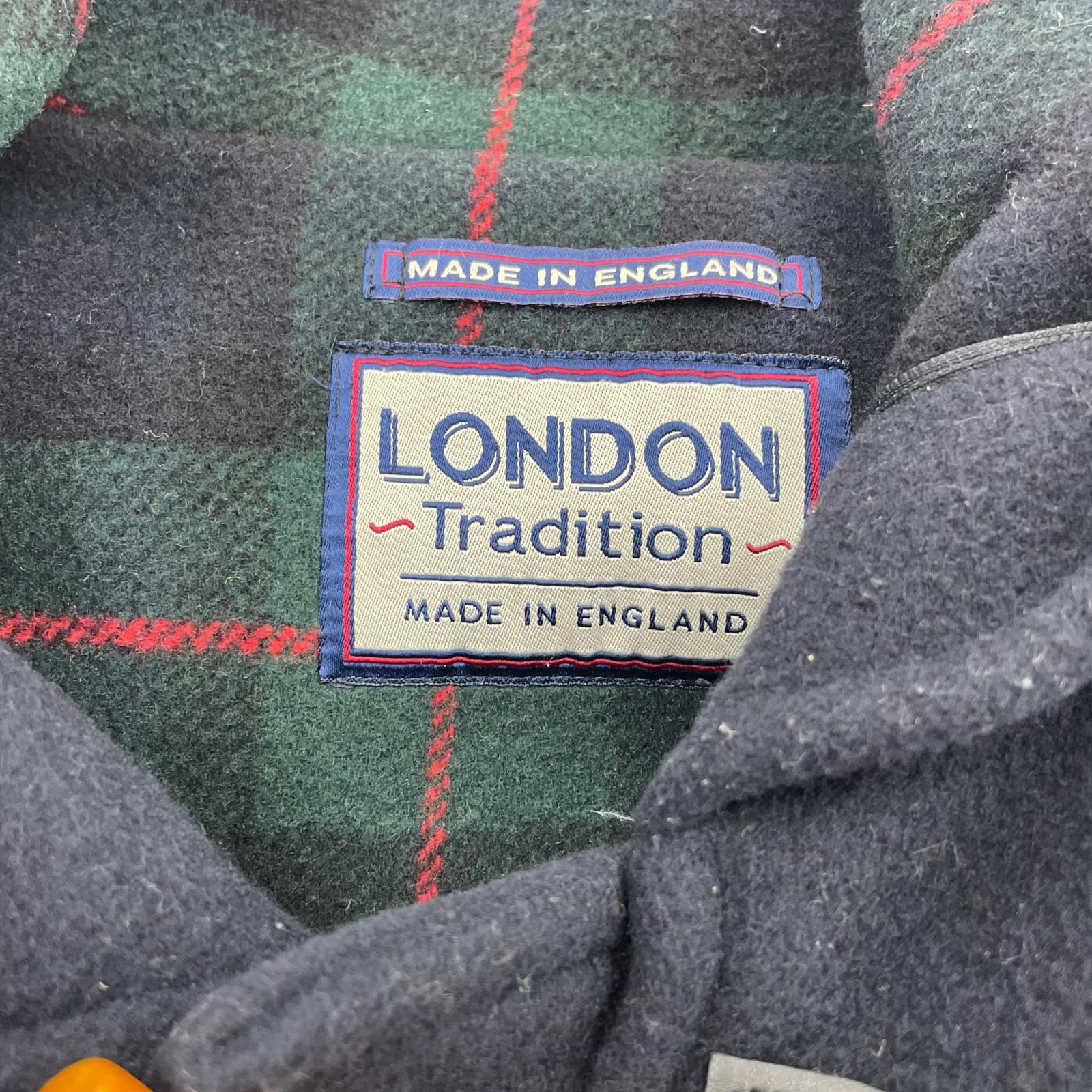 その他アウター LONDONTRADITION ウール ダッフルコート 紺 40
