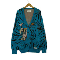 カーディガン Tim Lehi JACQUARD カーディガン ミント L L