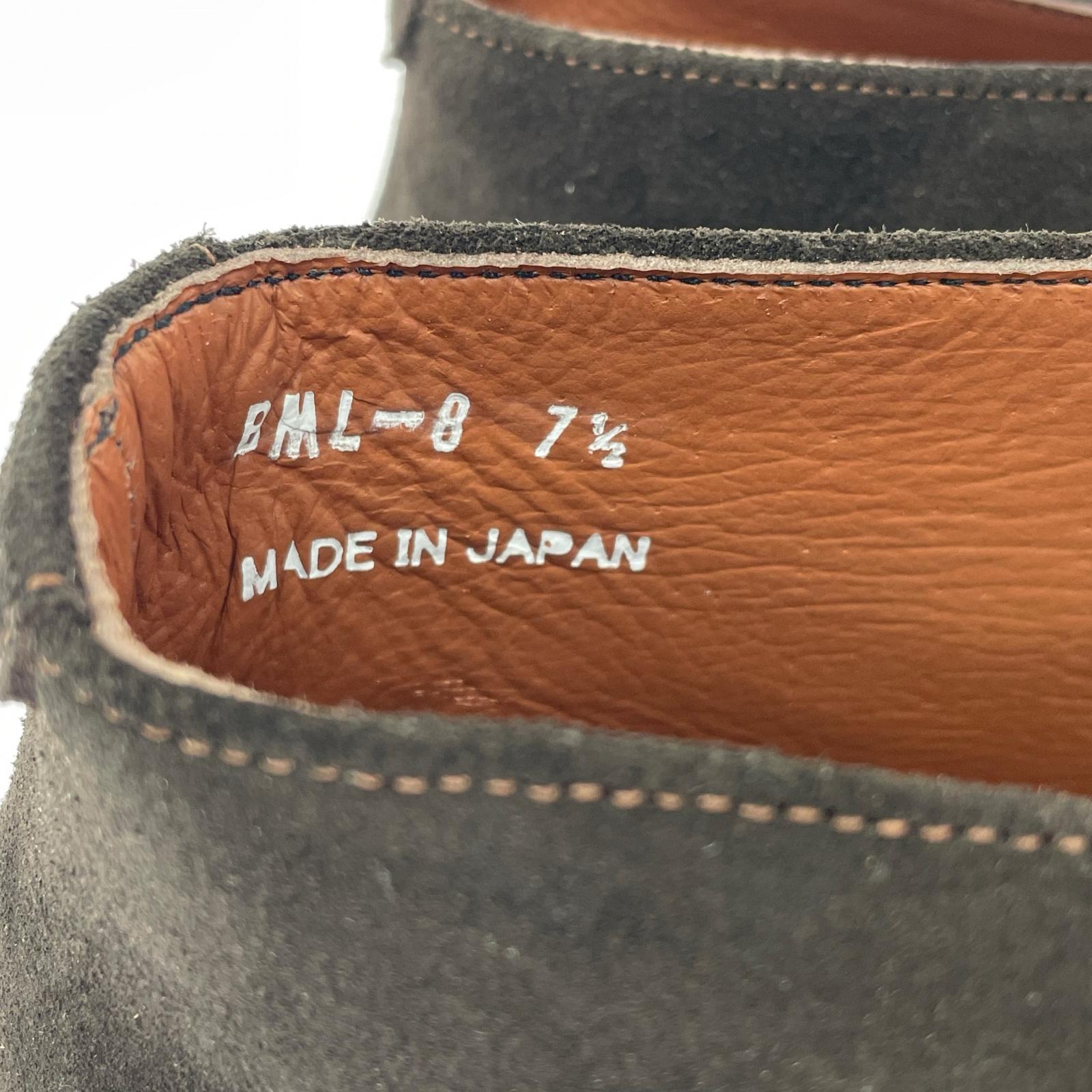ブーツ ドレスチャッカブーツ ブラウン ブラウン